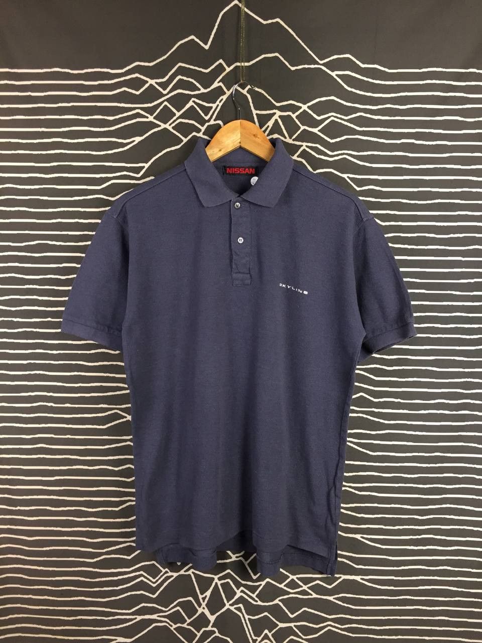 Nissan Vtg Nissan Skyline Embroidered Logo Racing Polo Shirt Size US L / EU 52-54 / 3 - 2 Thumbnail