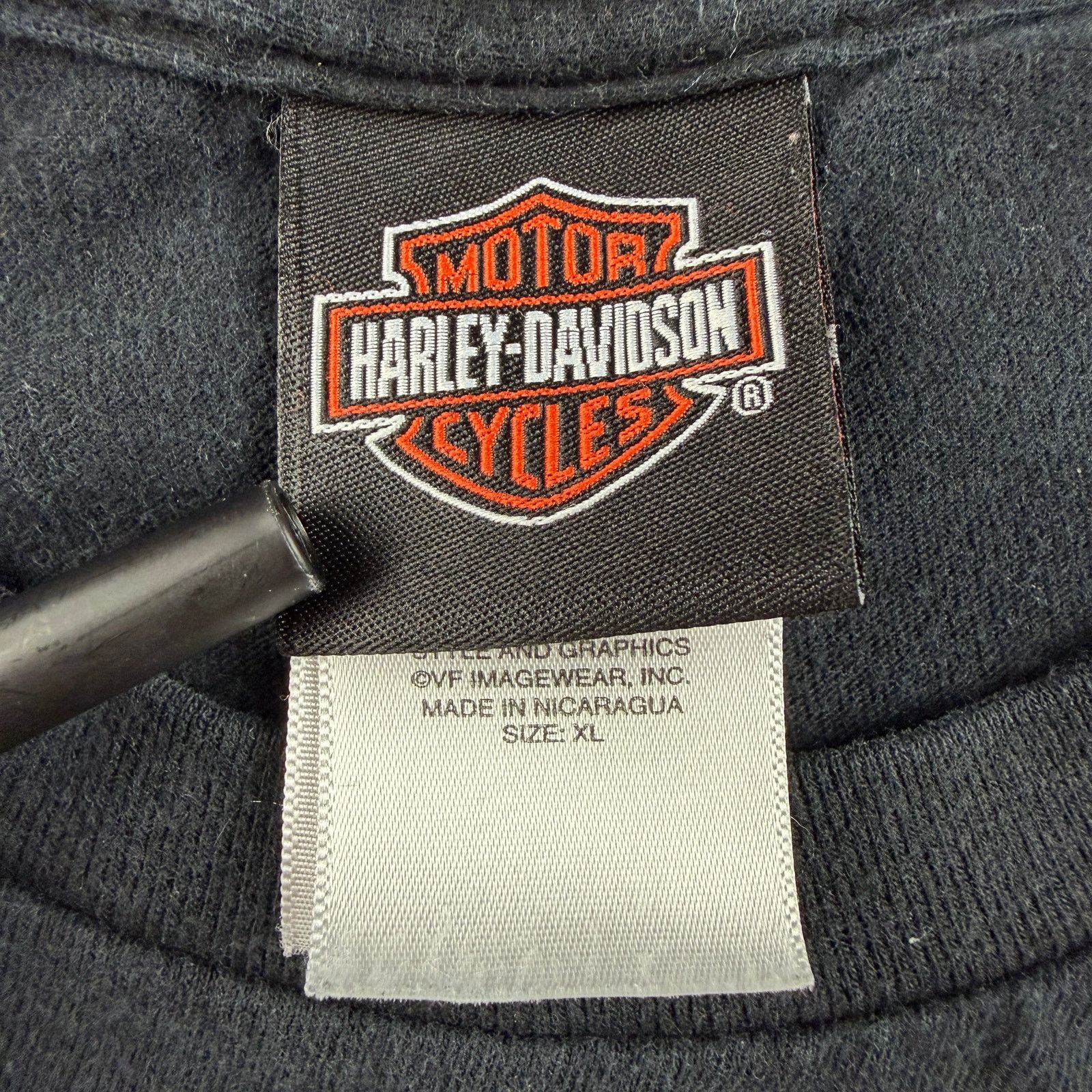 Harley Davidson Y2K Harley Davidson Skull Shirt Size XL Y2K Biker Shirt Size US XL / EU 56 / 4 - 4 Thumbnail