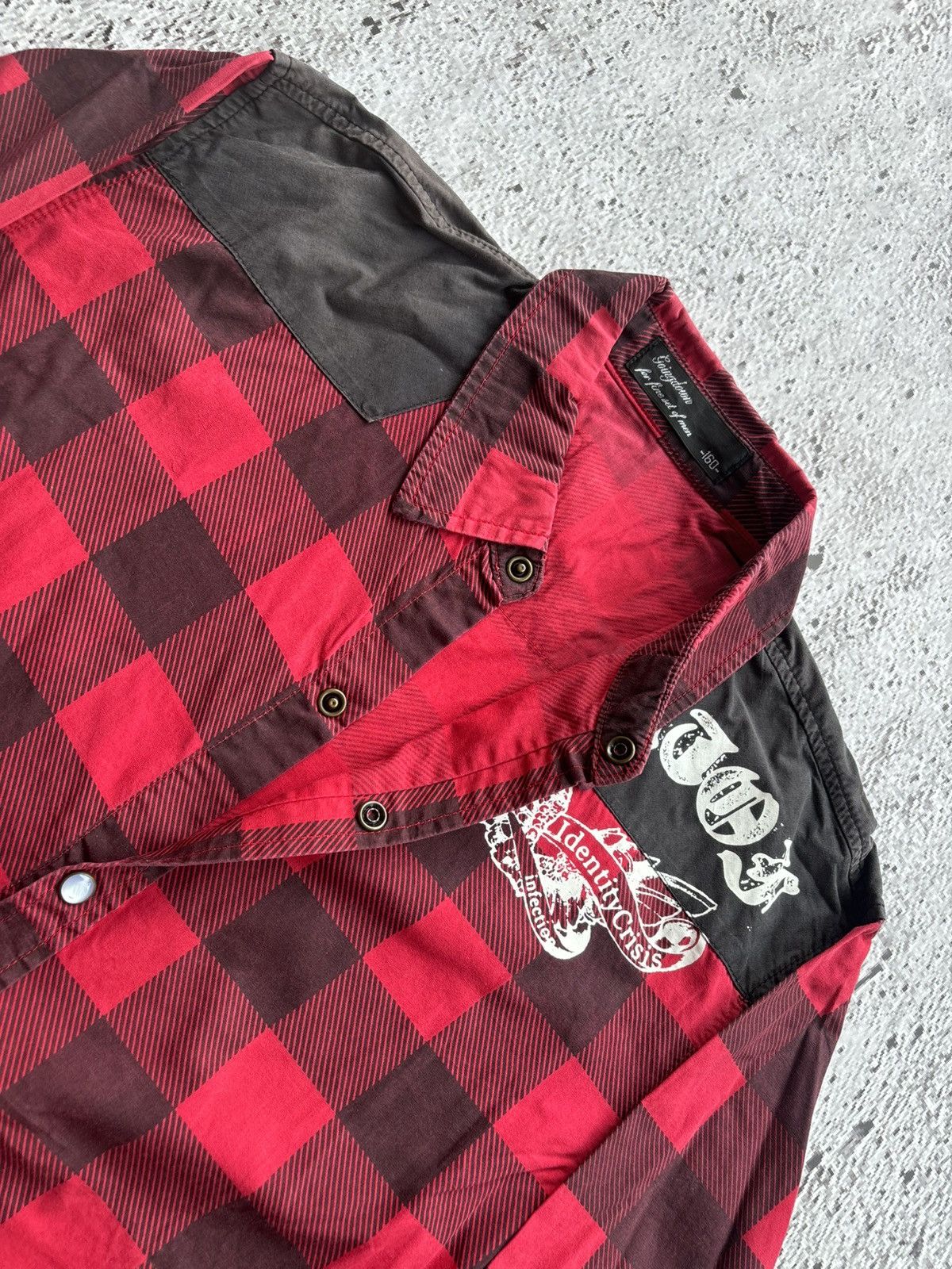 Hysteric Glamour Y2k Magnyfy Skull Punk Style Shirt Size US M / EU 48-50 / 2 - 6 Thumbnail