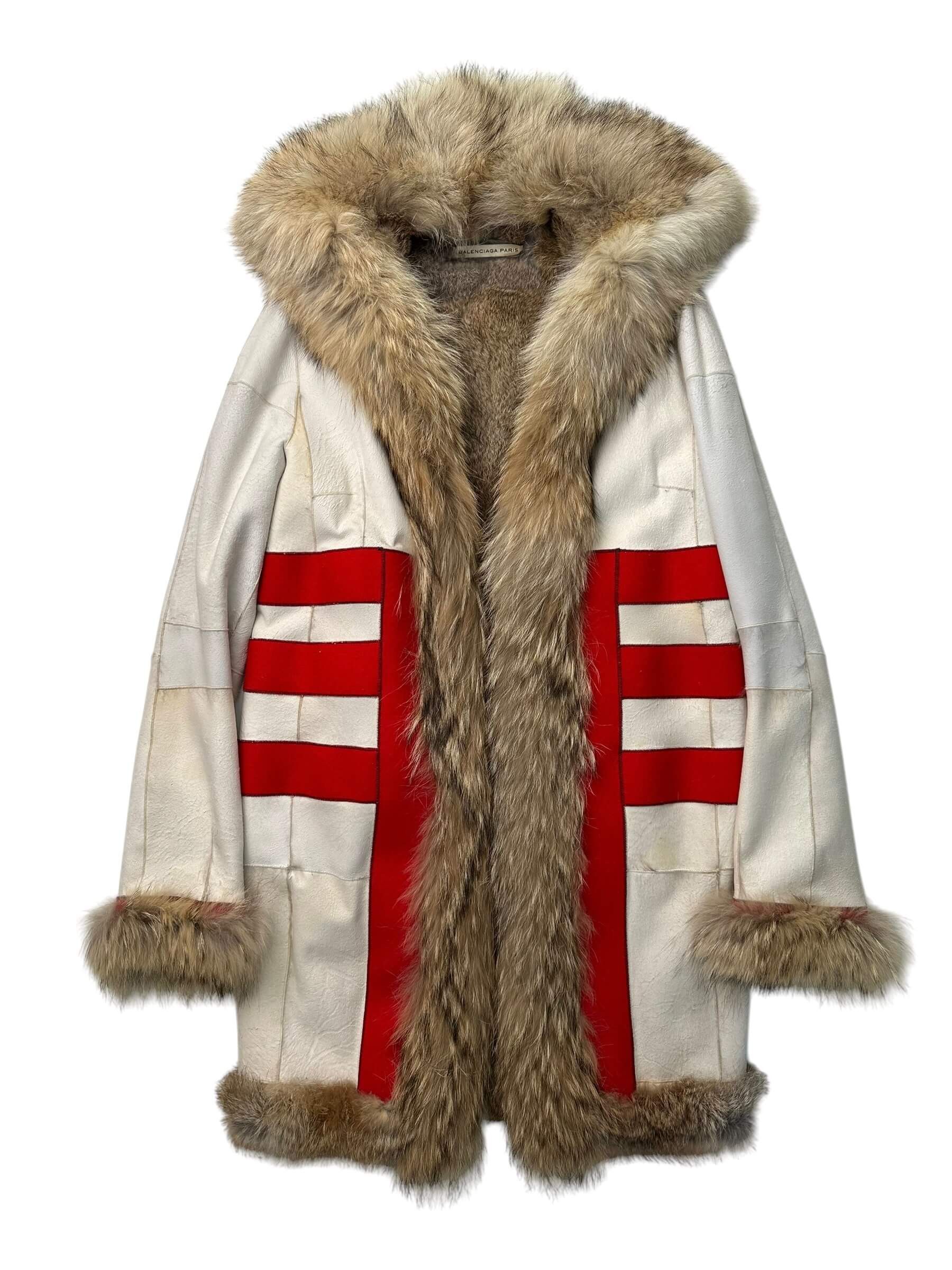Balenciaga BALENCIAGA by Nicolas Ghesquière 2007aw fur leather coat Size XS / US 0-2 / IT 36-38 - 1 Thumbnail