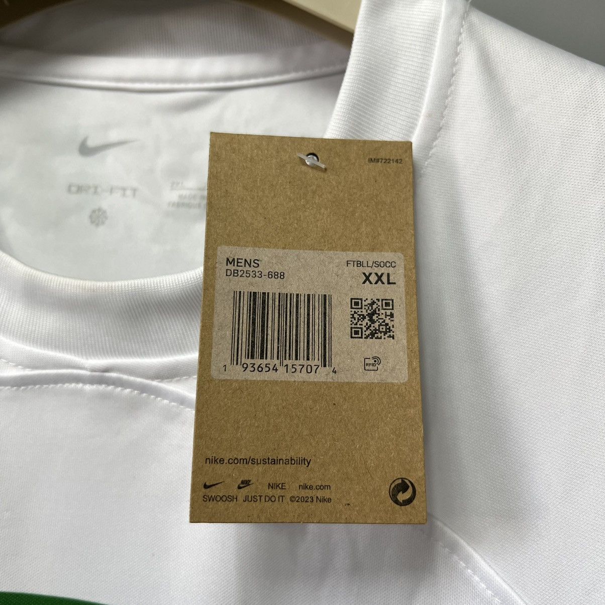 Nike Sporting CP Lisboa 2022 Betano Nike shirt jersey away NEW Size US XXL / EU 58 / 5 - 12 Thumbnail