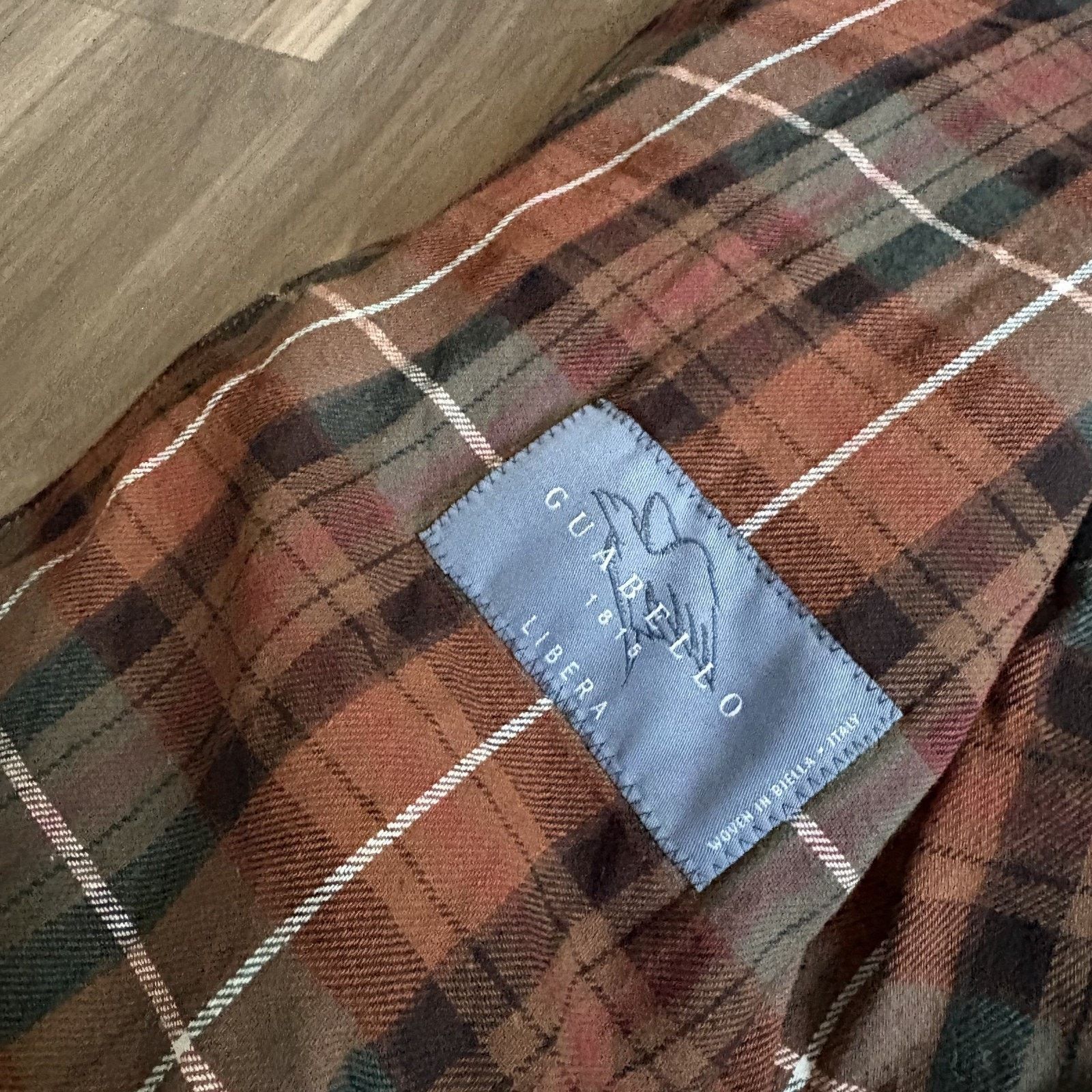 Spier & Mackay Spier Mackay Jacket Men's Size 42 Checkered Flannel Lined Size US L / EU 52-54 / 3 - 9 Thumbnail