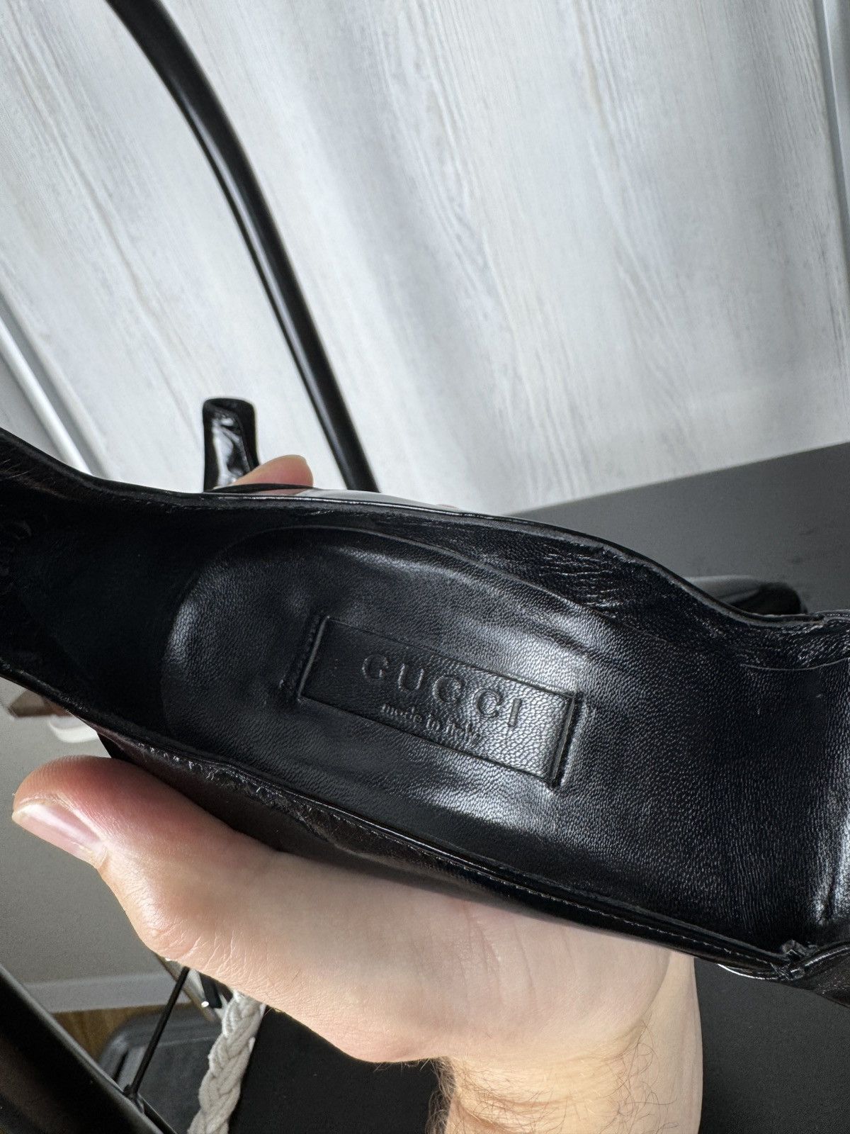 Gucci Gucci Womens High Heels Black Pumps Shoes Genuine Leather Size US 6.5 / IT 36.5 - 15 Thumbnail