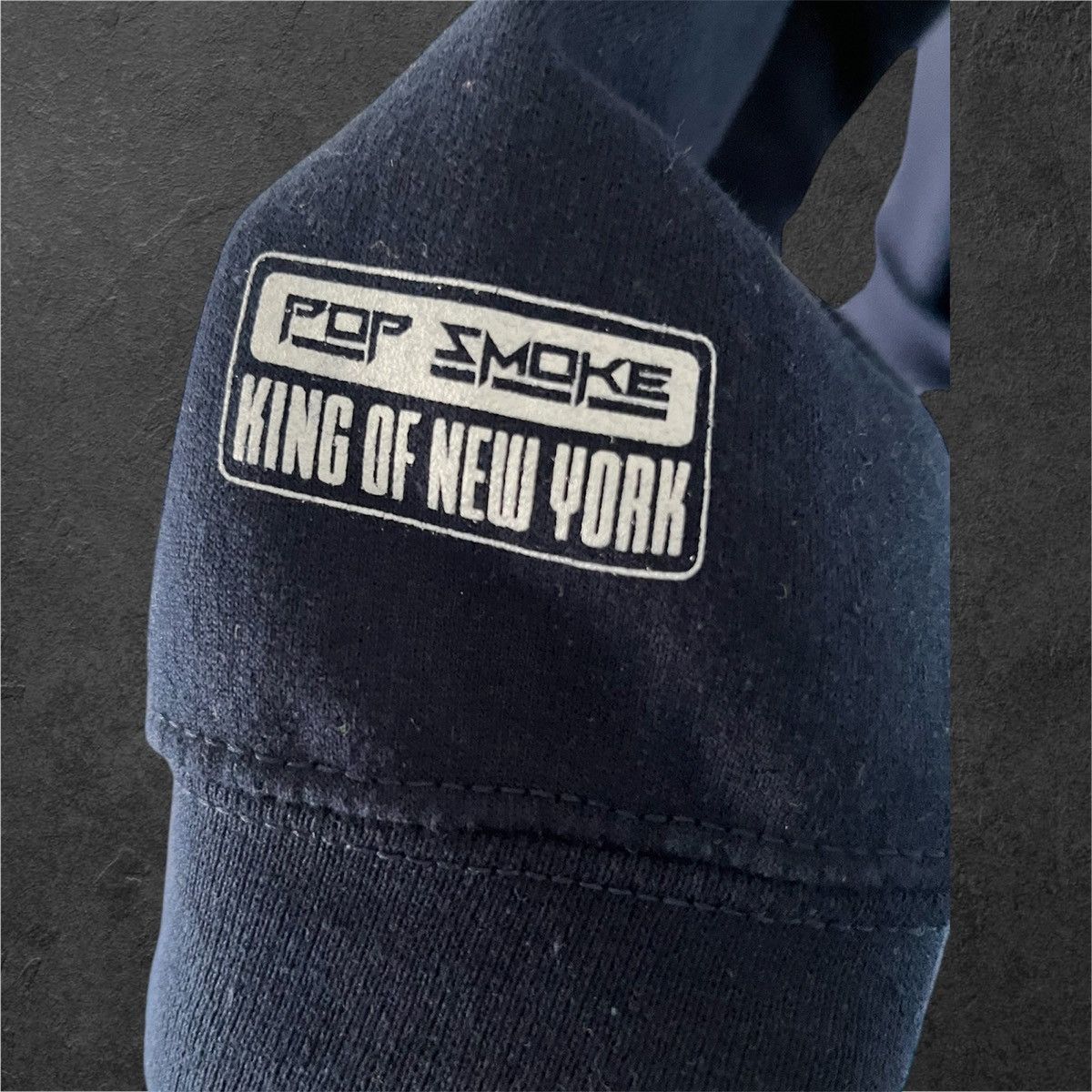 Other Navy Faith Pop Smoke King of New York hoodie. Size US XXL / EU 58 / 5 - 3 Thumbnail