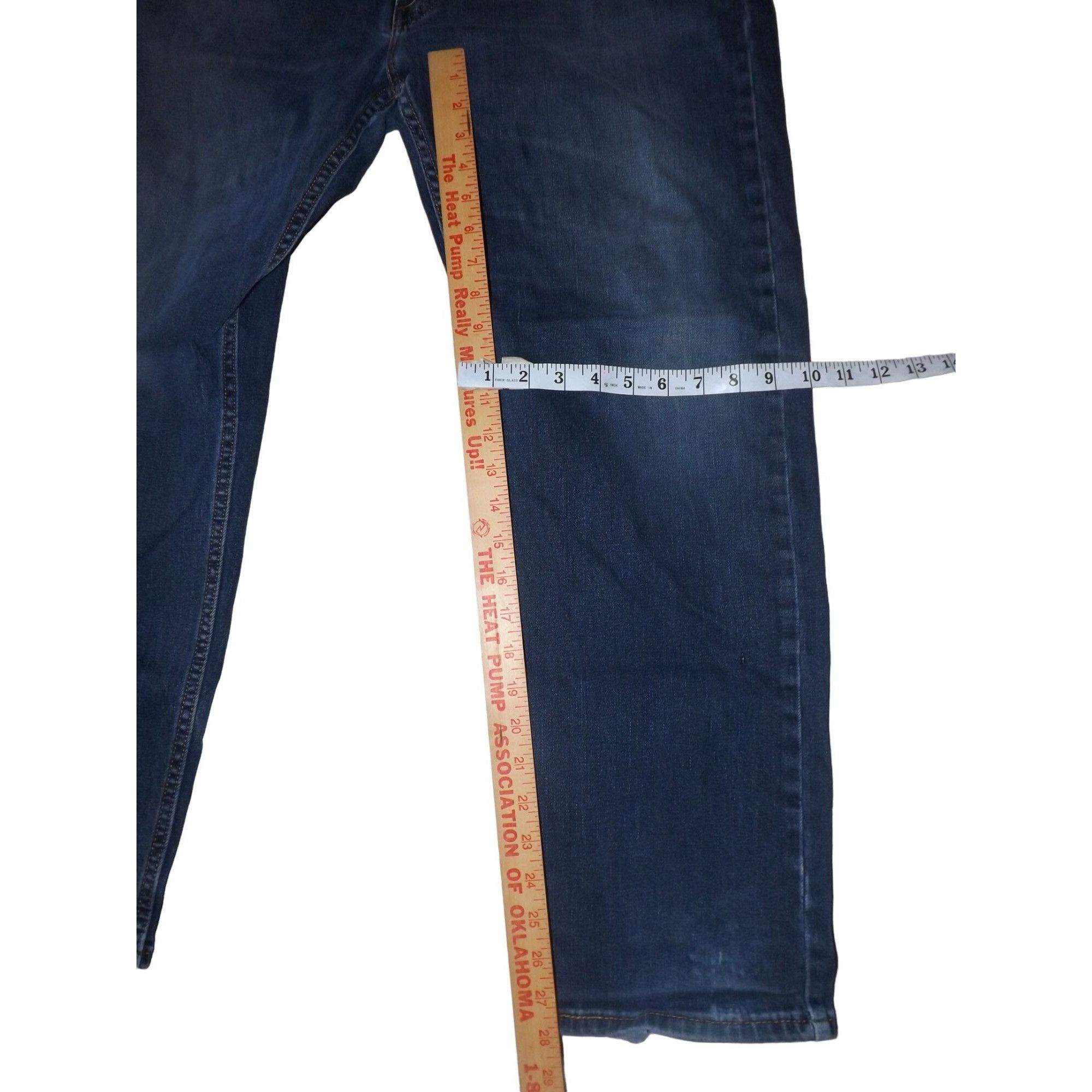 Levi's Levi's 505 Jeans Men Sz 40X30 Blue Denim Straight Leg Regula Size US 40 / EU 56 - 5 Thumbnail