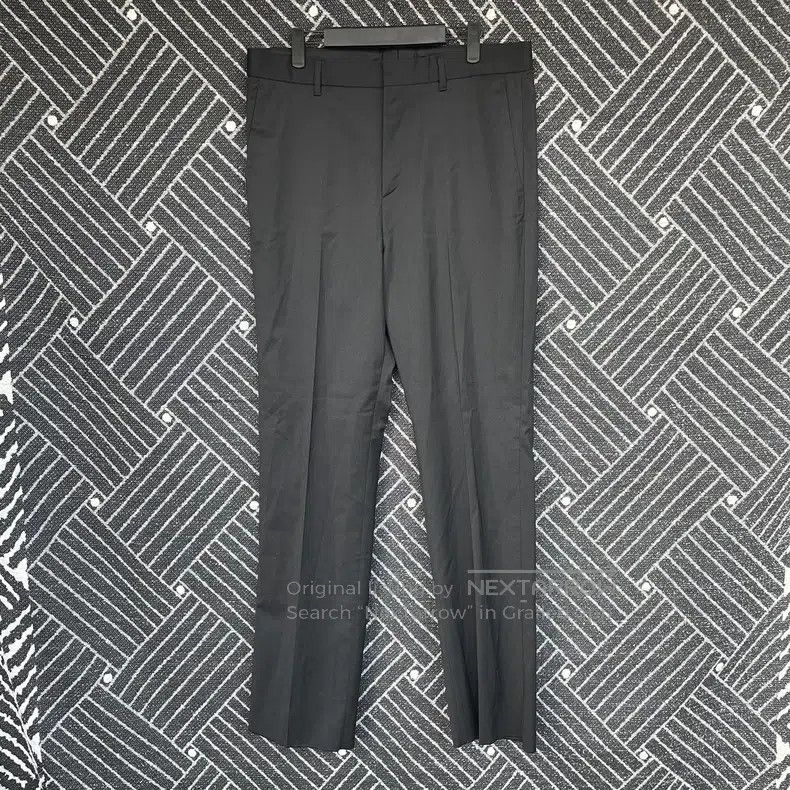 Fendi Fendi Black solid color wool dress pants Size 50L - 1 Thumbnail