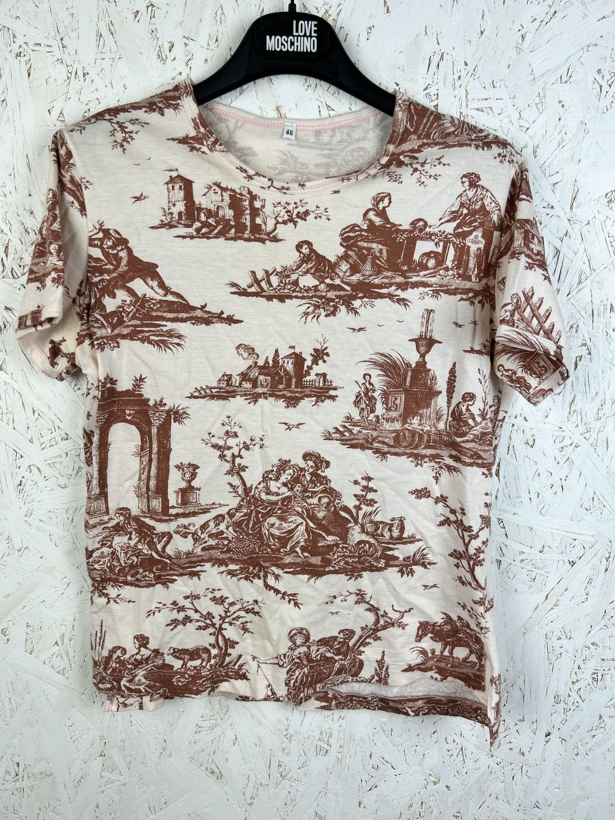 Vivienne Westwood Archive Vivienne Westwood Toile De Jouy Pattern T-Shirt Size S / US 4 / IT 40 - 1 Thumbnail
