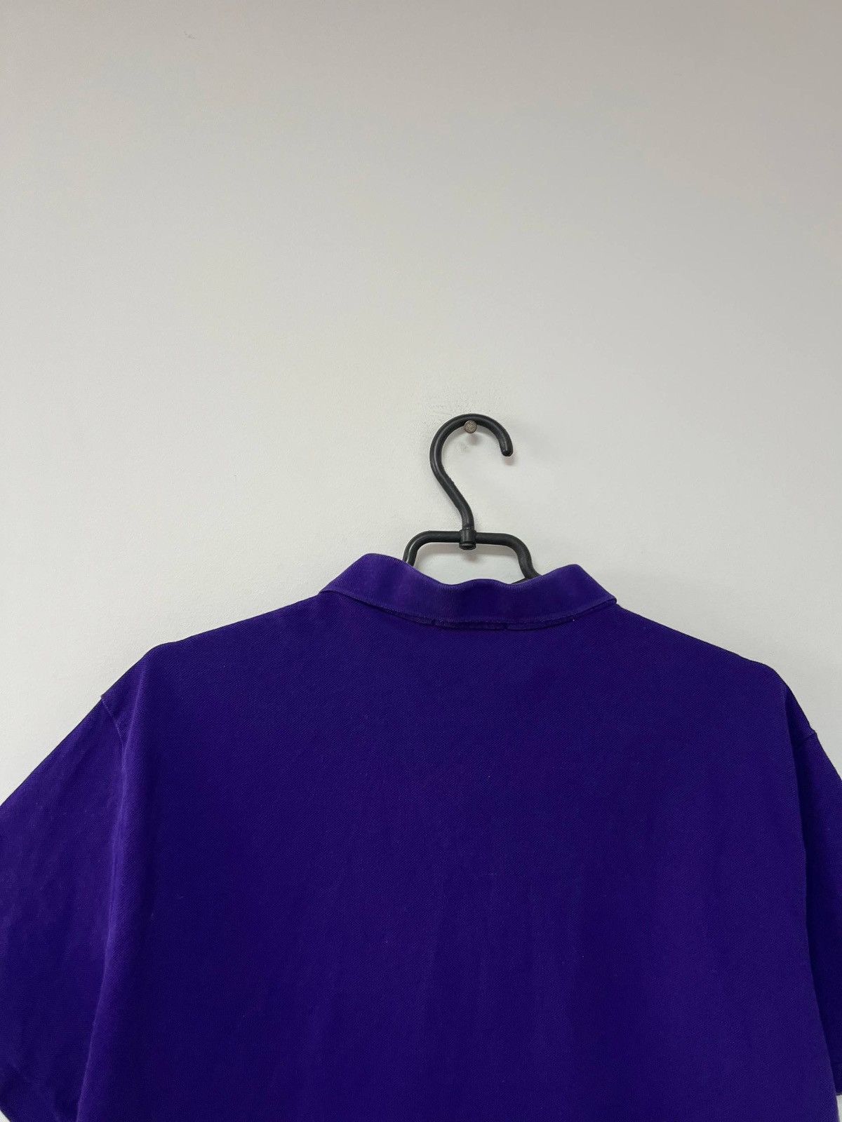 Polo Ralph Lauren Polo Ralph Lauren Custom Slim Fit Polo T shirt Purple Pony XL Size US XL / EU 56 / 4 - 15 Thumbnail