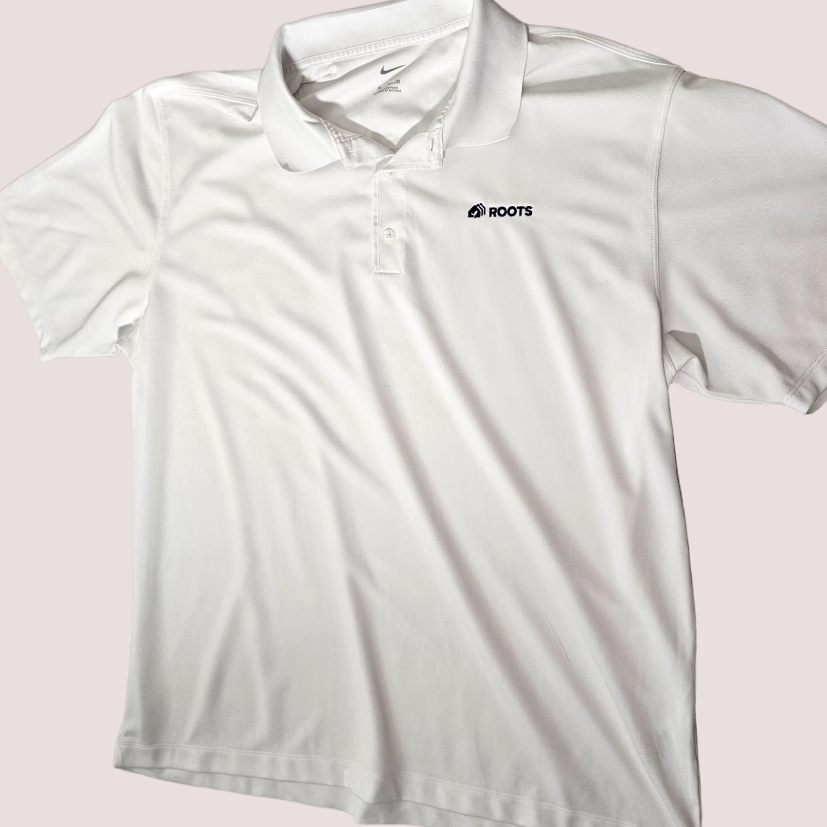 Nike Nike Golf Polo Shirt Men XL White DriFit Short Sleeve Swoosh On Arm Logo Size US XL / EU 56 / 4 - 1 Thumbnail