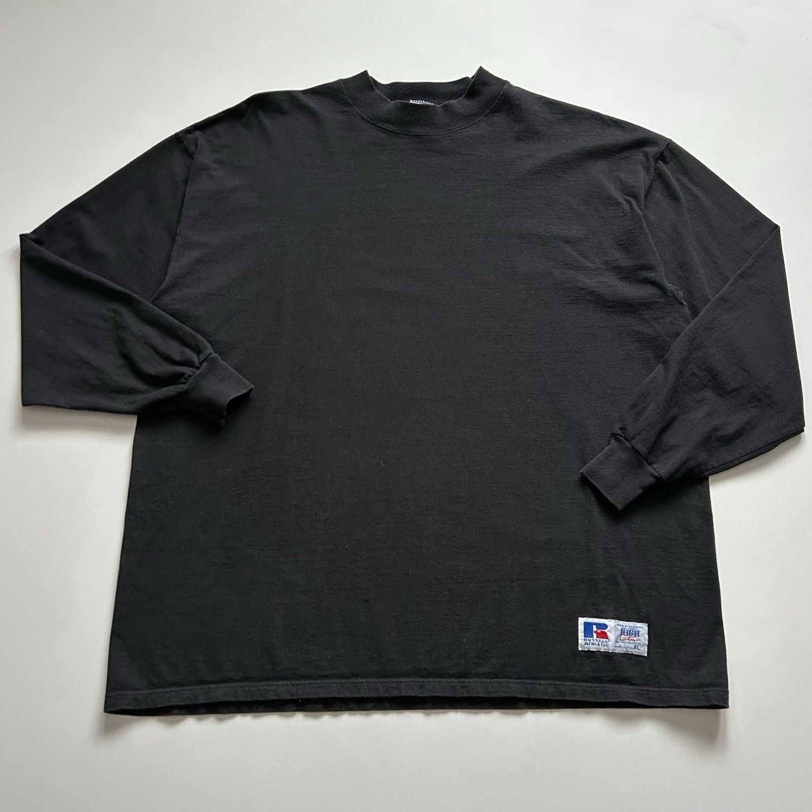 Akimbo Club × Russell Athletic × Vintage Vintage 90s Black Russell