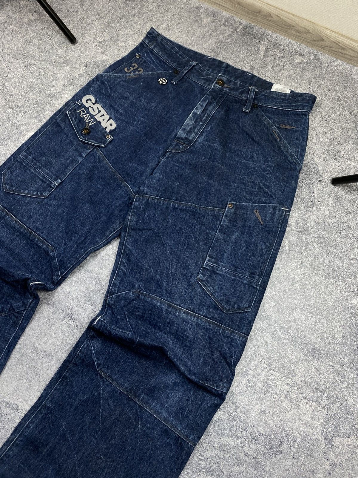 G-Star × Japanese Brand × Vintage Vintage G-Star Raw 96 Elwood Japanese Pants Size US 32 / EU 48 - 5 Thumbnail