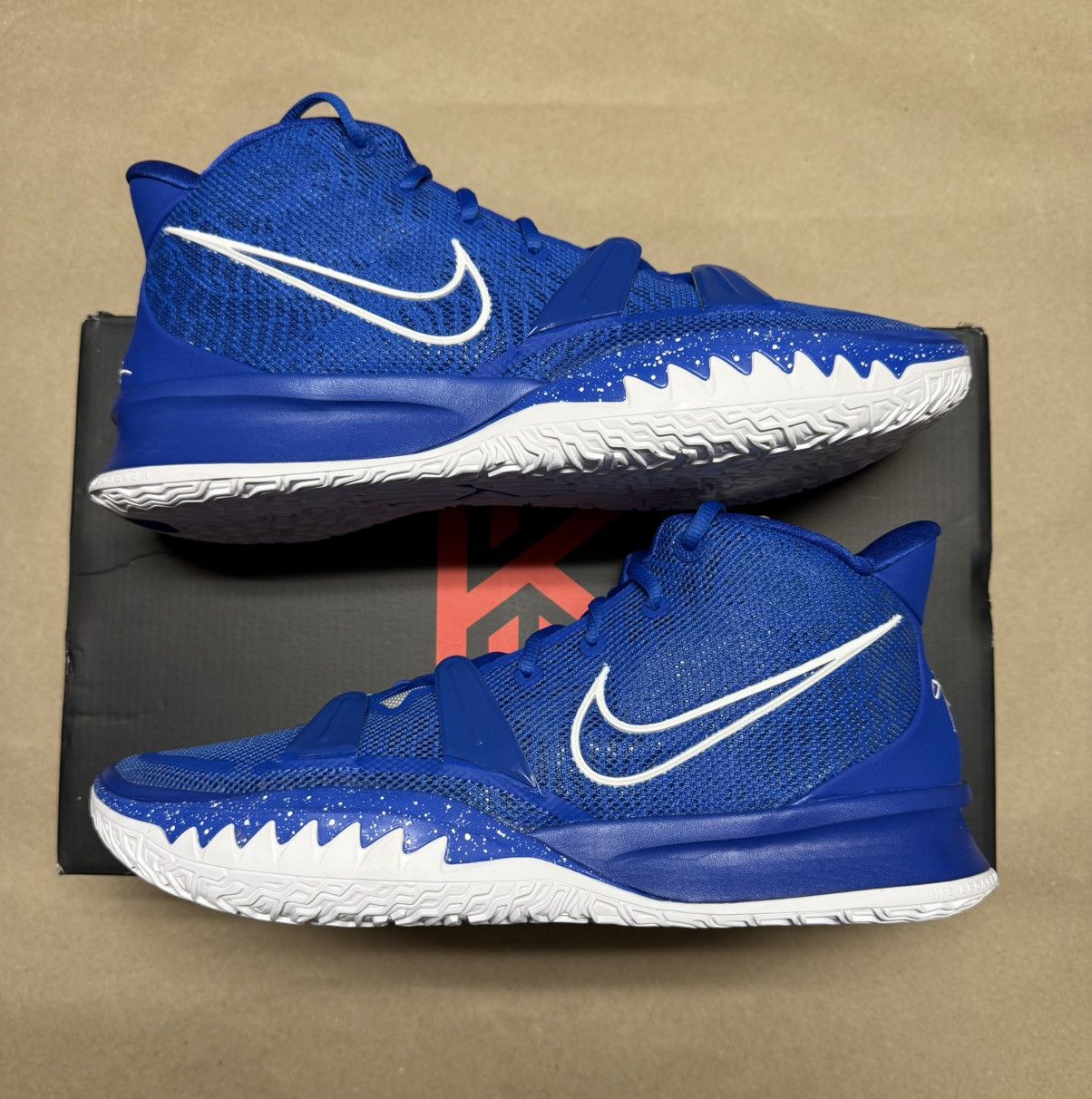 Nike Nike Kyrie 7 TB Promo Game Royal Men’s size 14 Basketball! Size US 14 / EU 47 - 1 Thumbnail