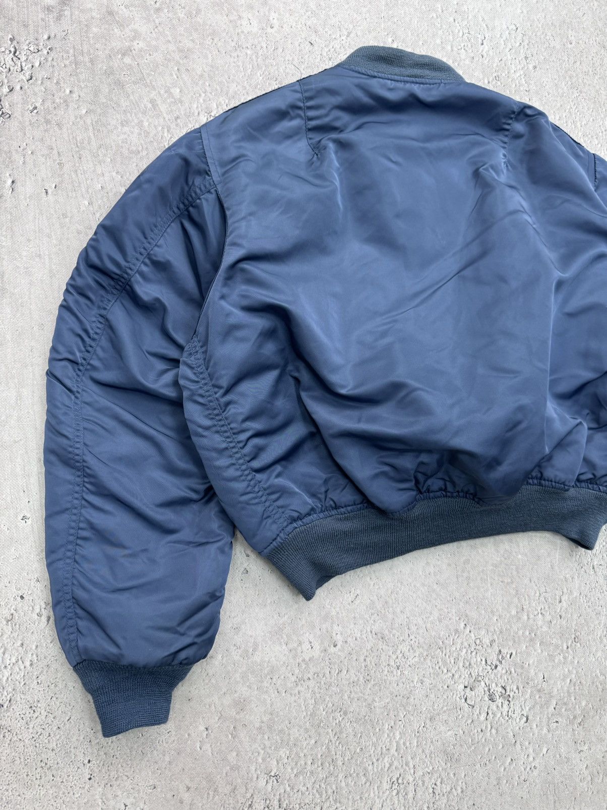 Japanese Brand Vintage MA 1 Bomber Avant Garde Ifsixwasnine Y2K Jacket Size US L / EU 52-54 / 3 - 11 Thumbnail