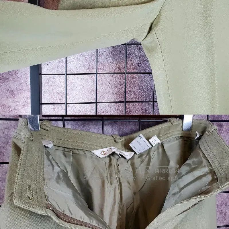 Dior Dior Green Wool Blend Casual Pants . Size 26" / US 2 / IT 38 - 6 Thumbnail