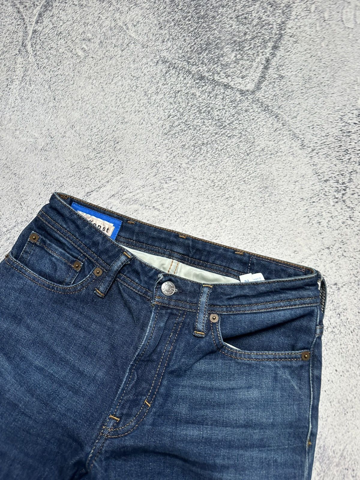 Acne Studios Acne Studios Bla Konst Jeans Dark Blue W25 L32 Slim Fit Size 25" / US 0 / IT 36 - 5 Thumbnail