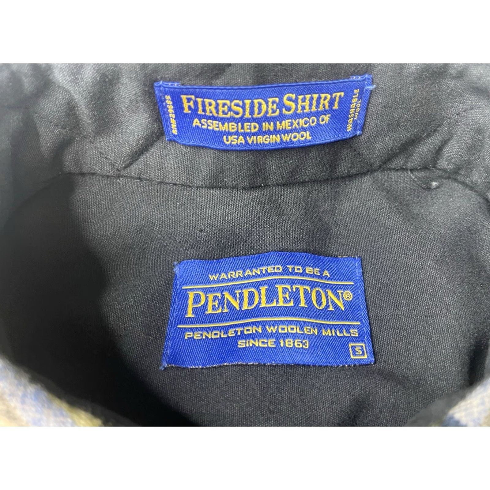 Pendleton Pendleton Fireside Shirt Mens Small MacSheehy Tartan Plaid Wool Button Down Size US S / EU 44-46 / 1 - 3 Thumbnail