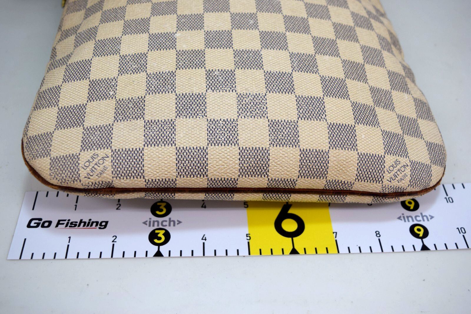 Louis Vuitton Louis Vuitton Pochette Bosphore Crossbody Azur N51112 Size ONE SIZE - 7 Thumbnail