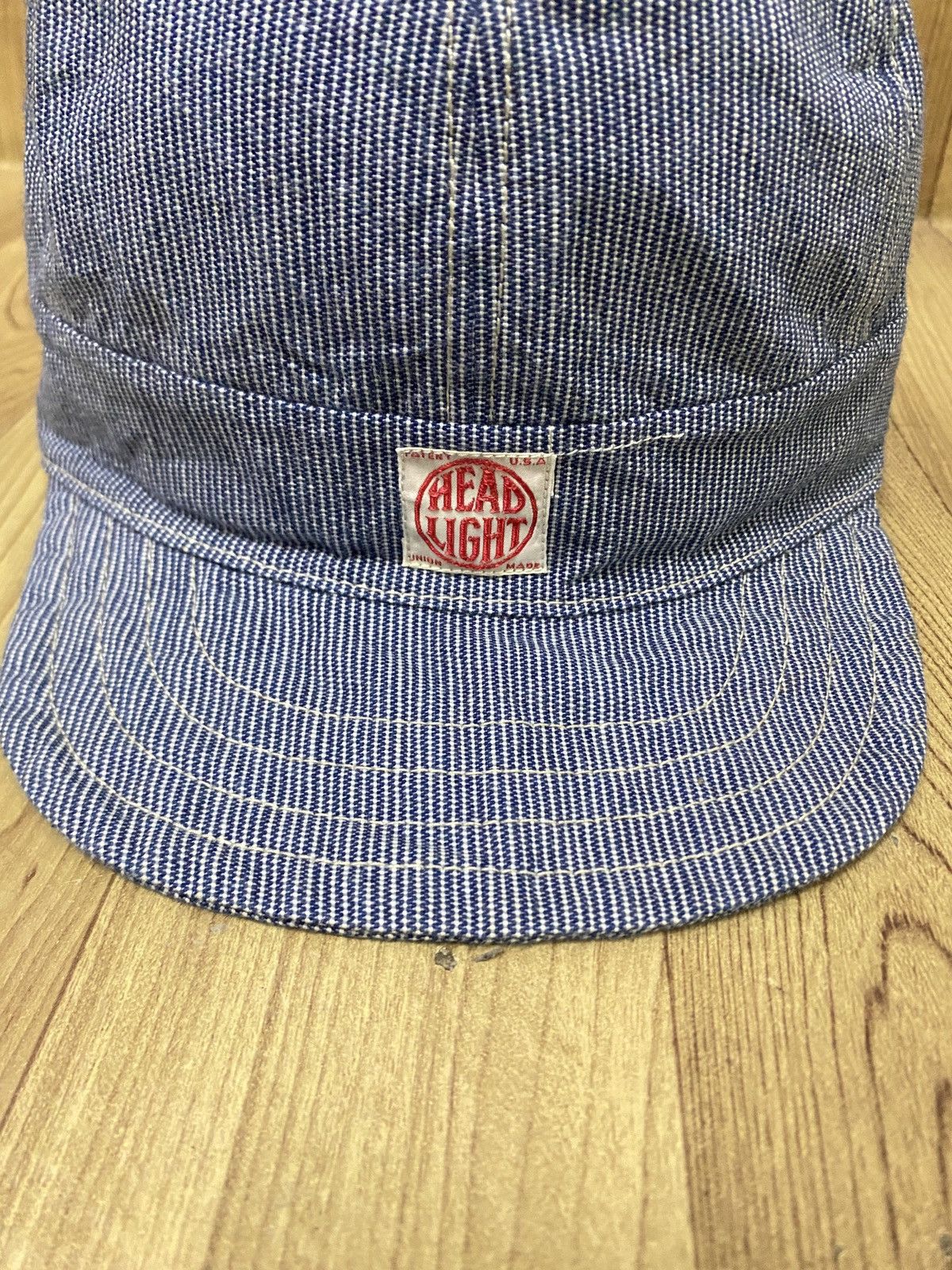 Sugar Cane Vintage Sugar Cane Head Light Hickory Railroad Hat 2000s Size ONE SIZE - 3 Thumbnail