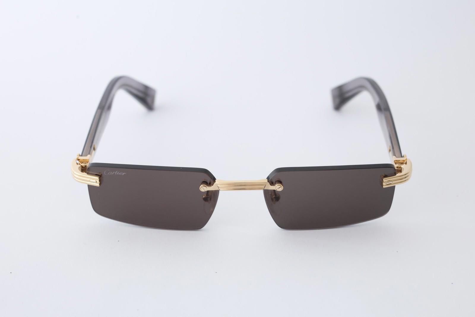 Cartier New Cartier eyewear optical sunglasses CT0537S 001 gold Size ONE SIZE - 1 Thumbnail