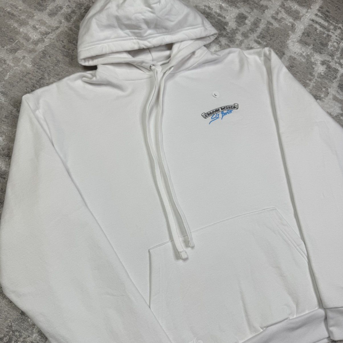 Chrome Hearts St. barths horseshoe pullover hoodie Size US L / EU 52-54 / 3 - 9 Thumbnail