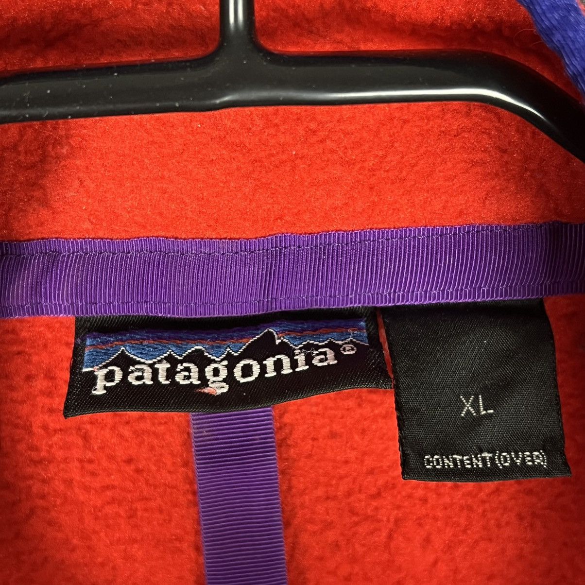 Patagonia × Vintage Patagonia synchilla rare vintage red men’s size XL fleece Size US XL / EU 56 / 4 - 5 Thumbnail