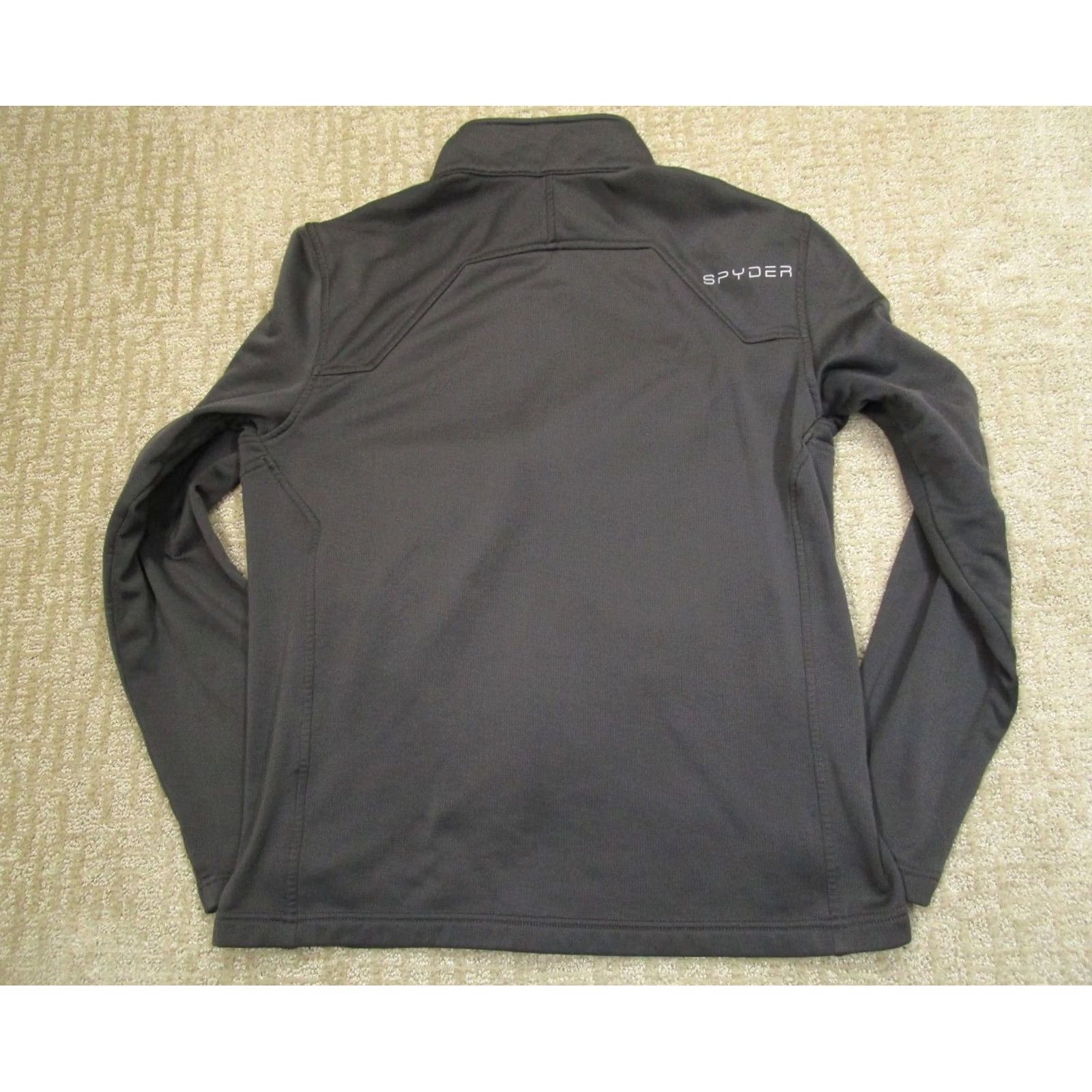 Spyder Spyder Jacket Men Medium Gray Full Zip Windbreaker Lightweight Running Training Size US M / EU 48-50 / 2 - 4 Thumbnail