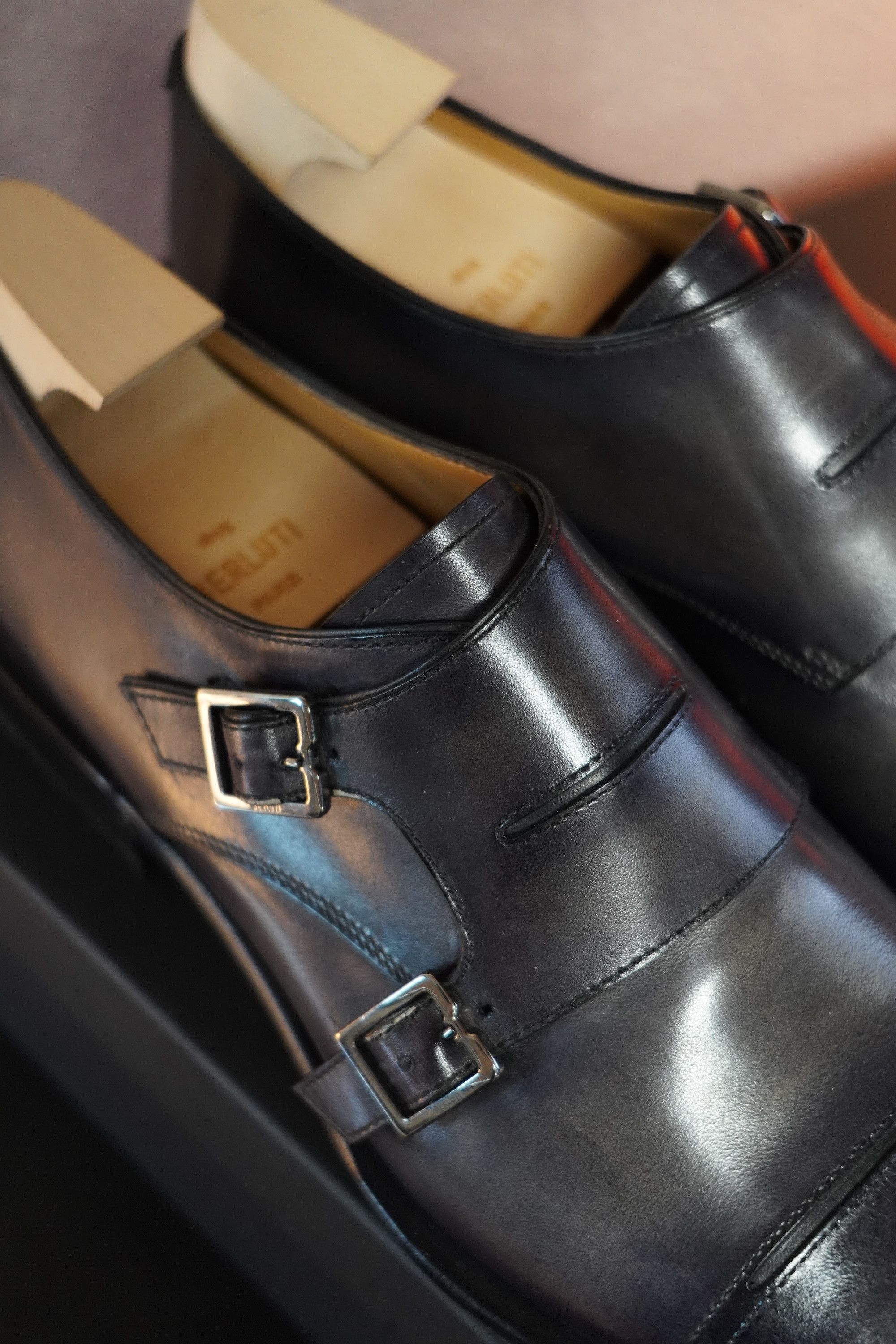 Berluti Berluti Equilibre Double Monk Strap Shoes Venezia Leather Size US 9 / EU 42 - 7 Thumbnail