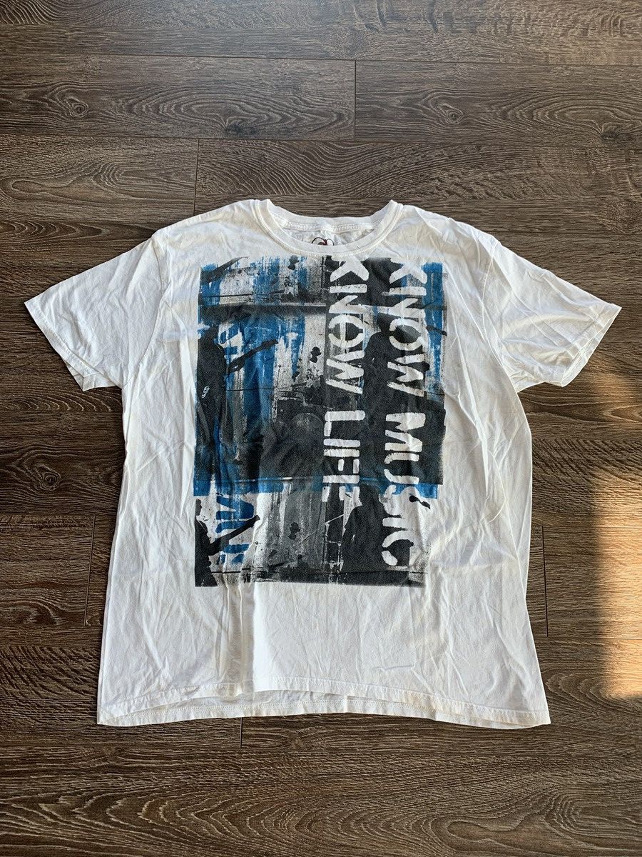 Band Tees × Vintage Know Music Know Life Shirt Size US XL / EU 56 / 4 - 1 Thumbnail