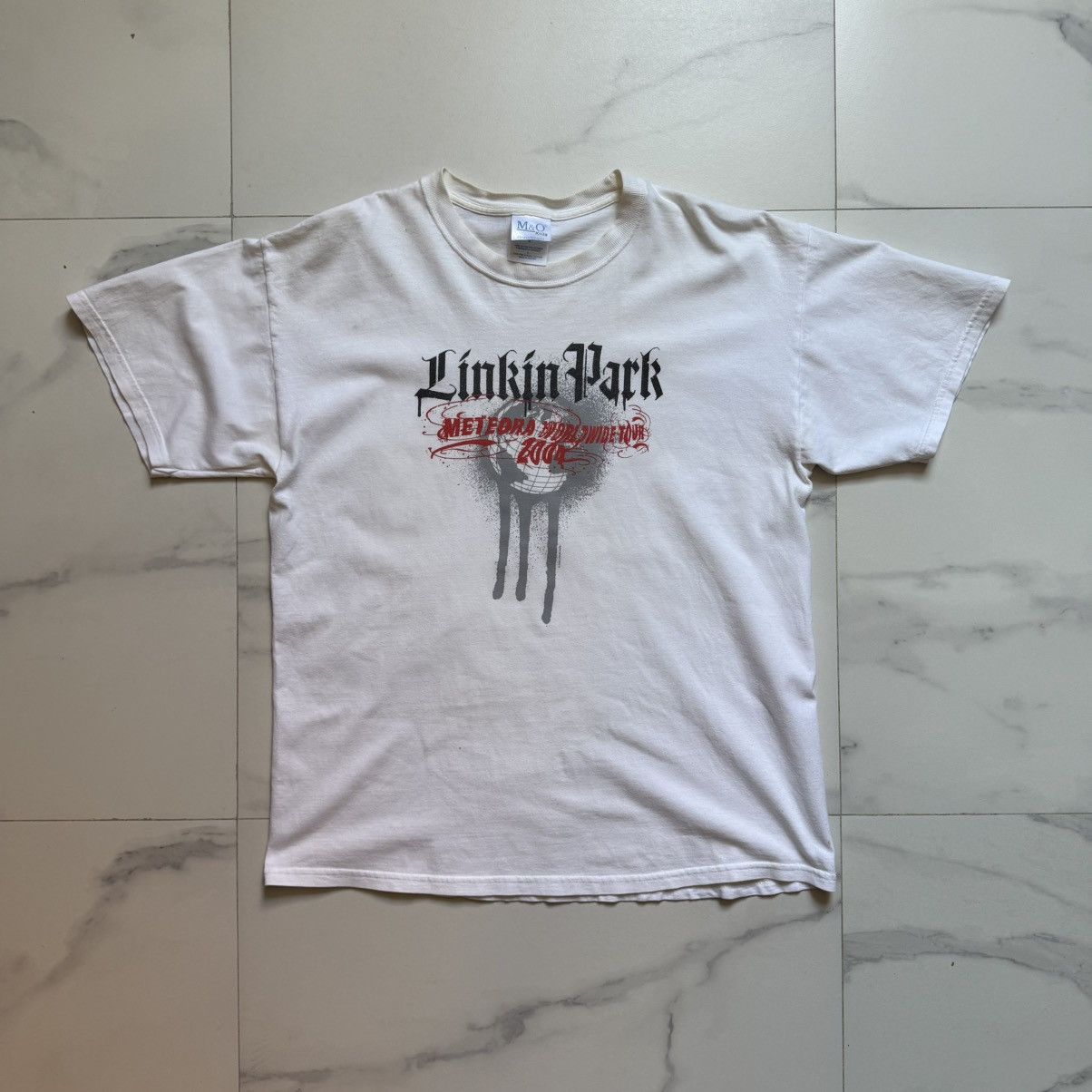 Vintage Linkin Park Meteora Worldwide Tour 2004 T-Shirt