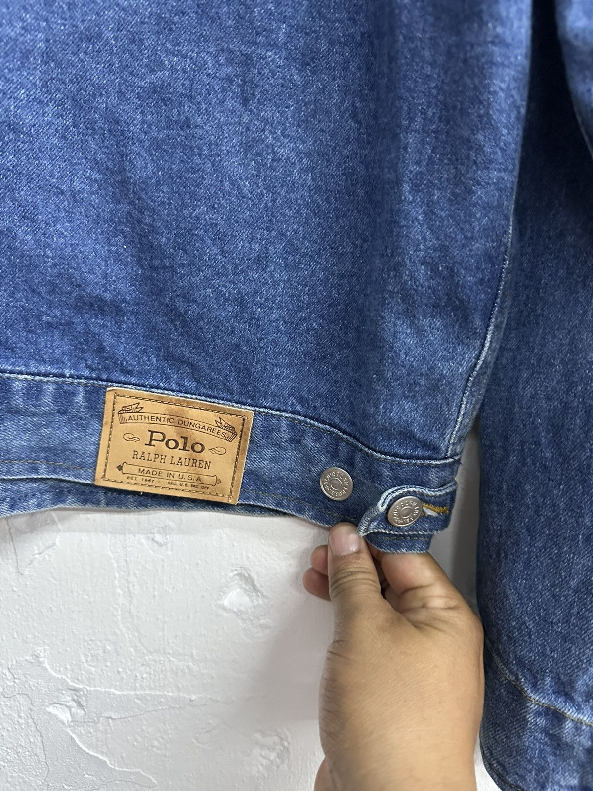 Polo Ralph Lauren 90’s Polo Ralph Lauren Denim Ye’ Style Jacket Size US M / EU 48-50 / 2 - 11 Thumbnail