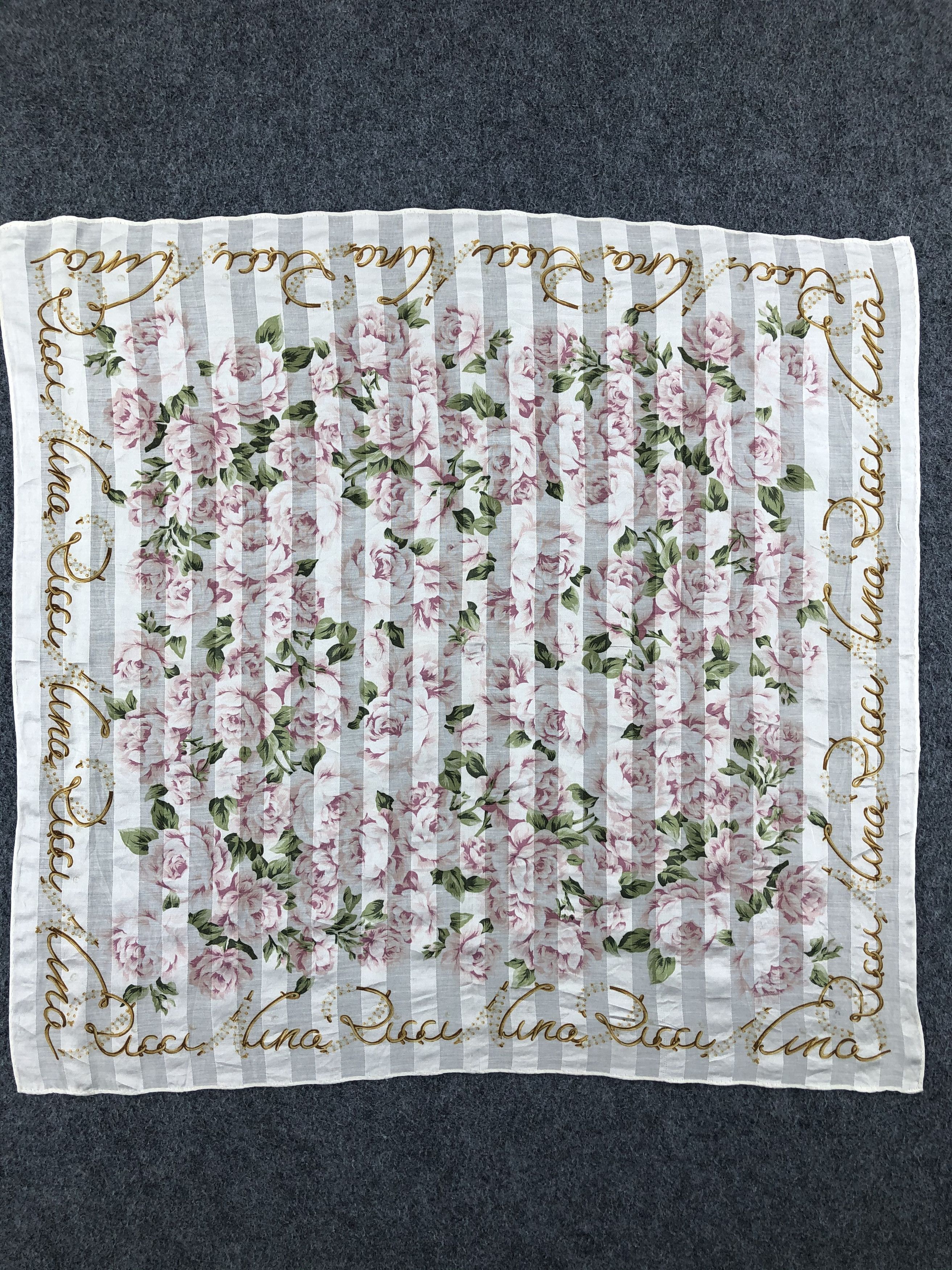 Nina Ricci × Vintage Nina Ricci Handkerchief / Bandana / Neckerchief Size ONE SIZE - 3 Thumbnail