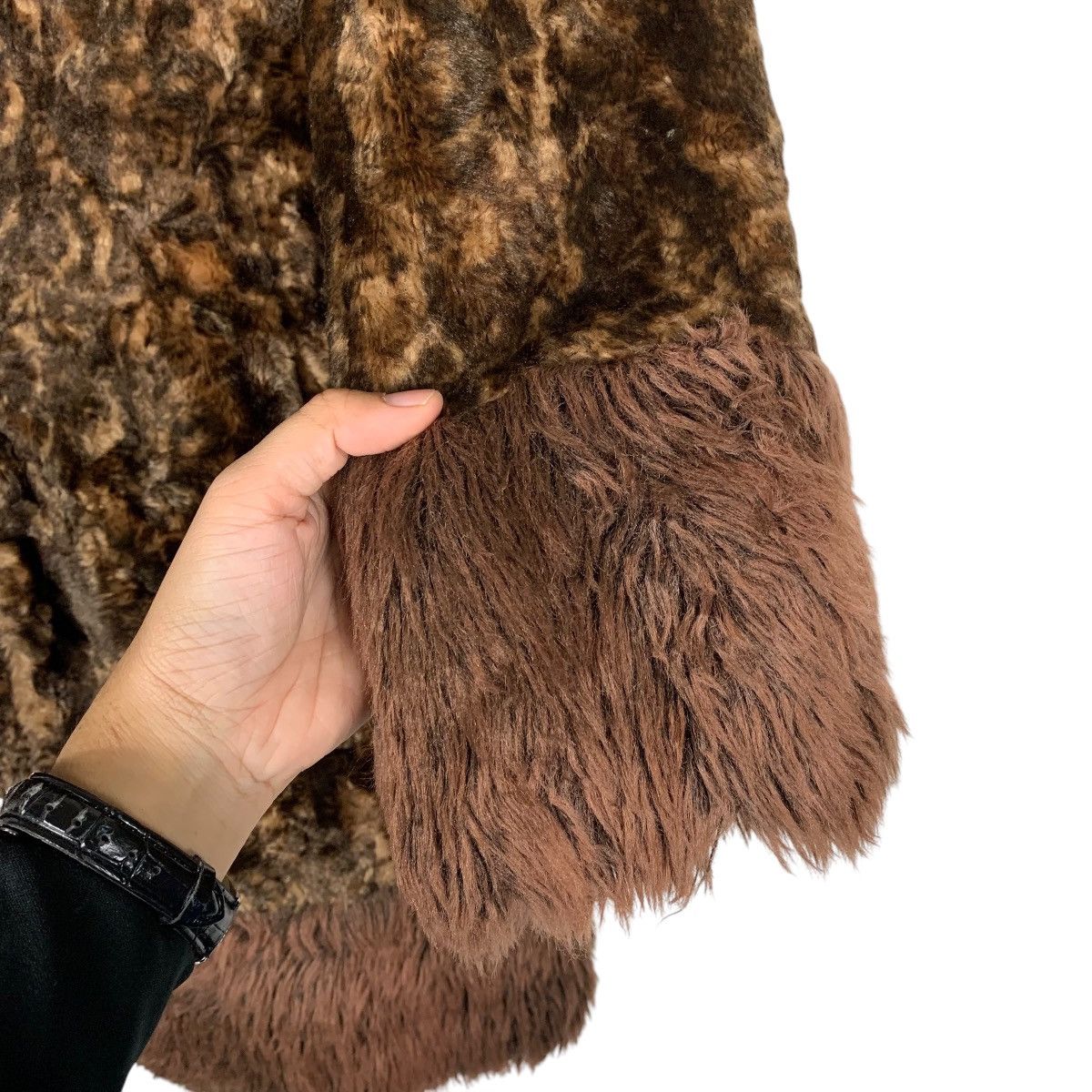 Japanese Brand Japanese Brand Vicky Faux Fur Elegance Coat Size M / US 6-8 / IT 42-44 - 13 Thumbnail