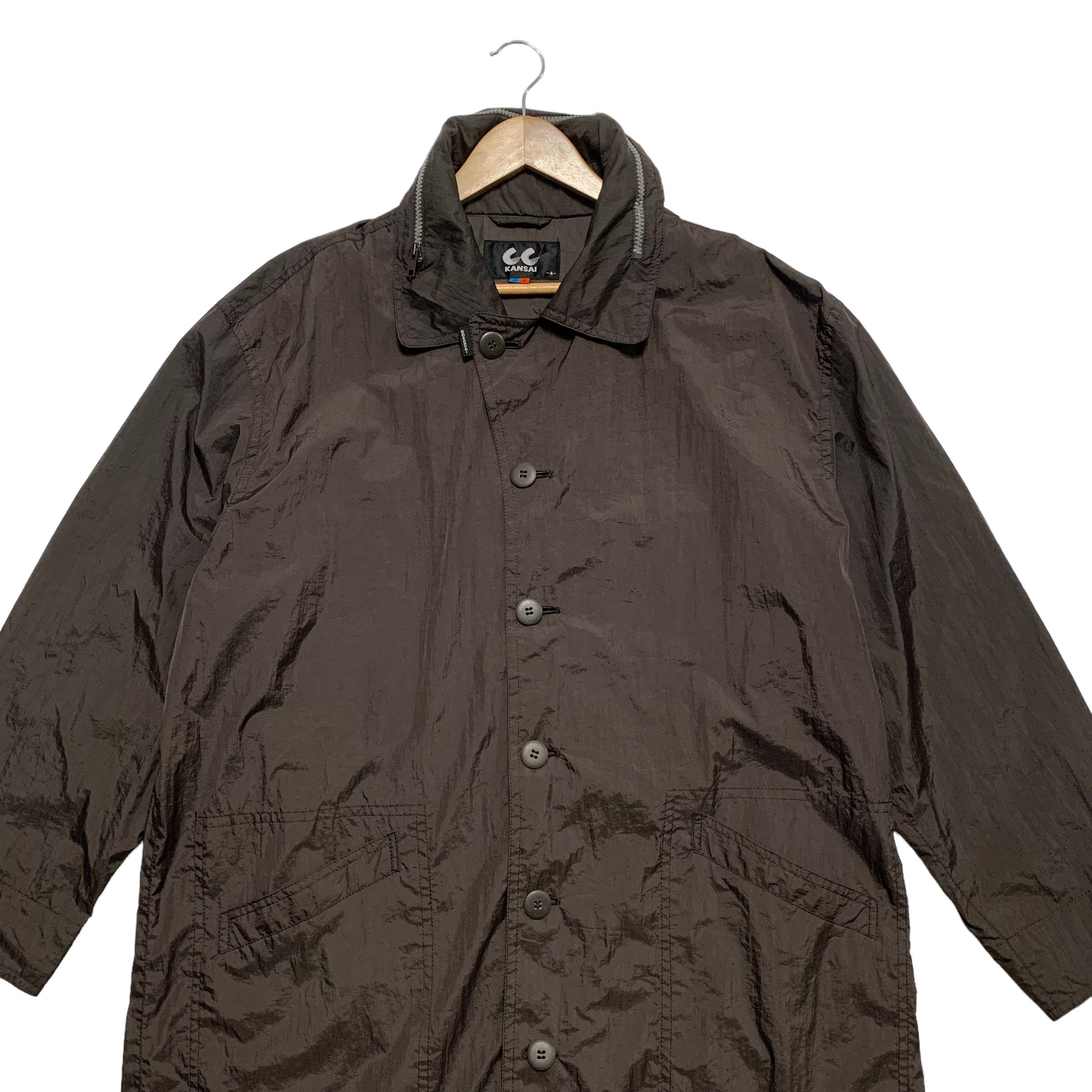Kansai Yamamoto CC Kansai Yamamoto Nylon Long Jacket Size US XL / EU 56 / 4 - 5 Thumbnail