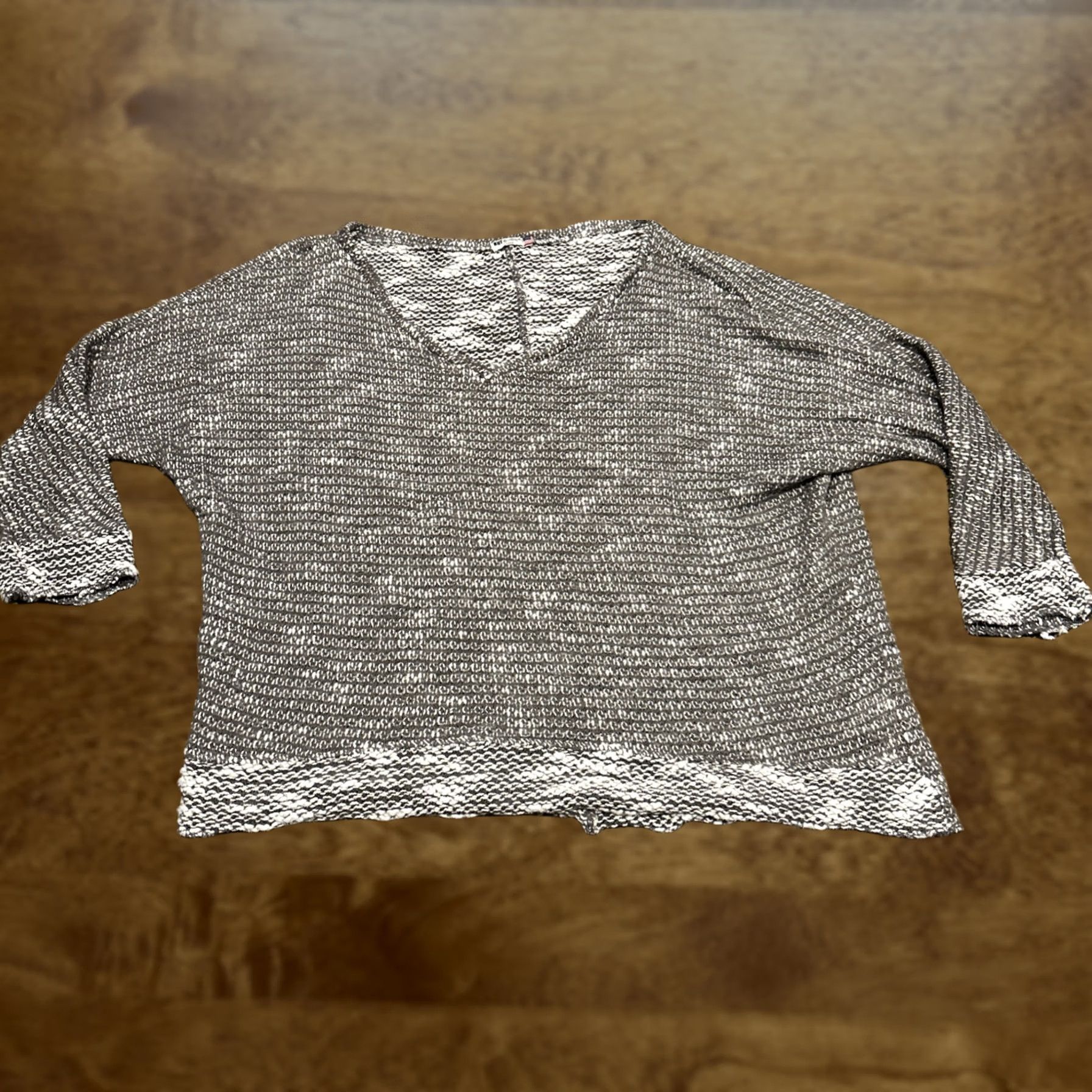 Vintage KUT From The Kloth Sz LARGE Nancy Dolman Sweater Gray V-Neck A26 Size L / US 10 / IT 46 - 1 Thumbnail