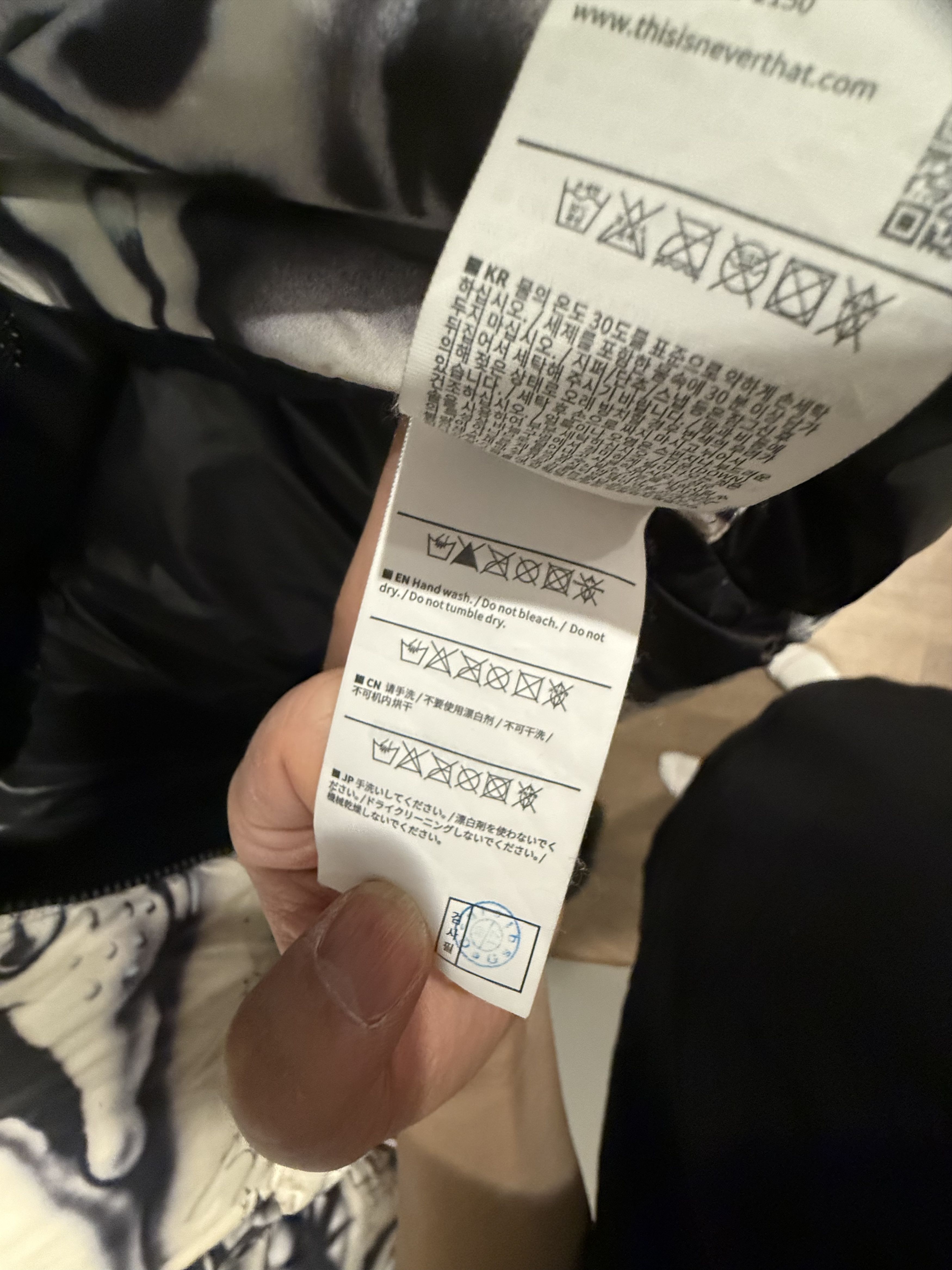 thisisneverthat This is never that PERTEX T Down Jacket Graffiti Size US L / EU 52-54 / 3 - 5 Thumbnail