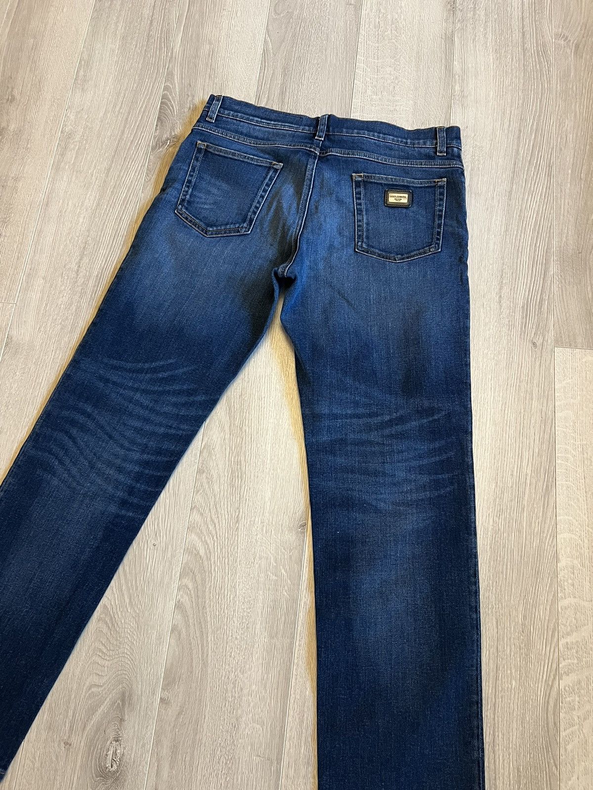 Dolce & Gabbana Men Dolce & Gabbana Blue Comfort Stretch Jeans Size 40/M Size US 33 - 11 Thumbnail