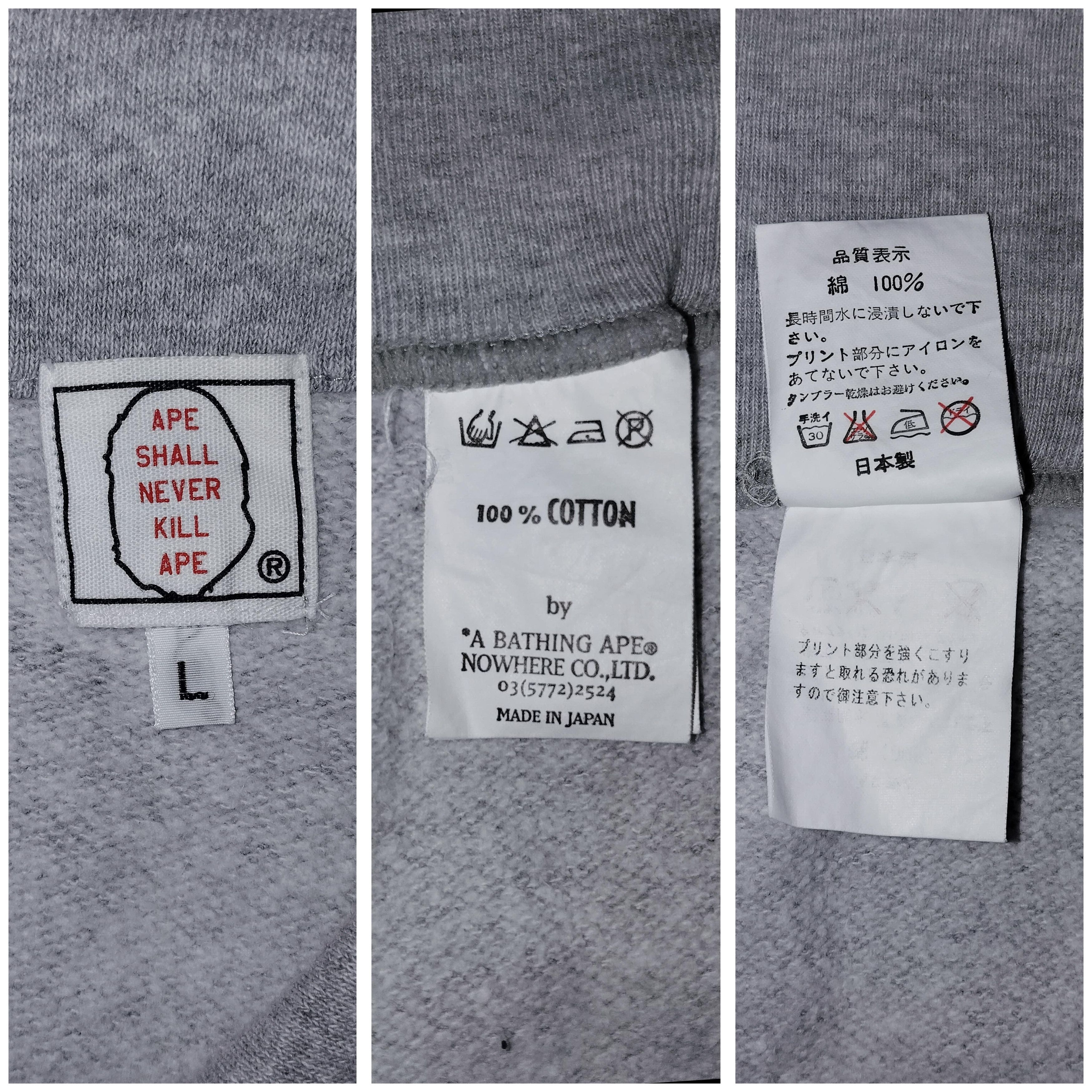 Bape Vintage Bape Ape Head By Bathing Ape Polo Size US L / EU 52-54 / 3 - 5 Thumbnail
