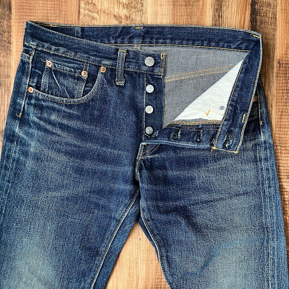 Denime DENIME 66-model Low-rise W31 x L35 Osaka 5 Vintage Selvedge Size US 31 - 6 Thumbnail