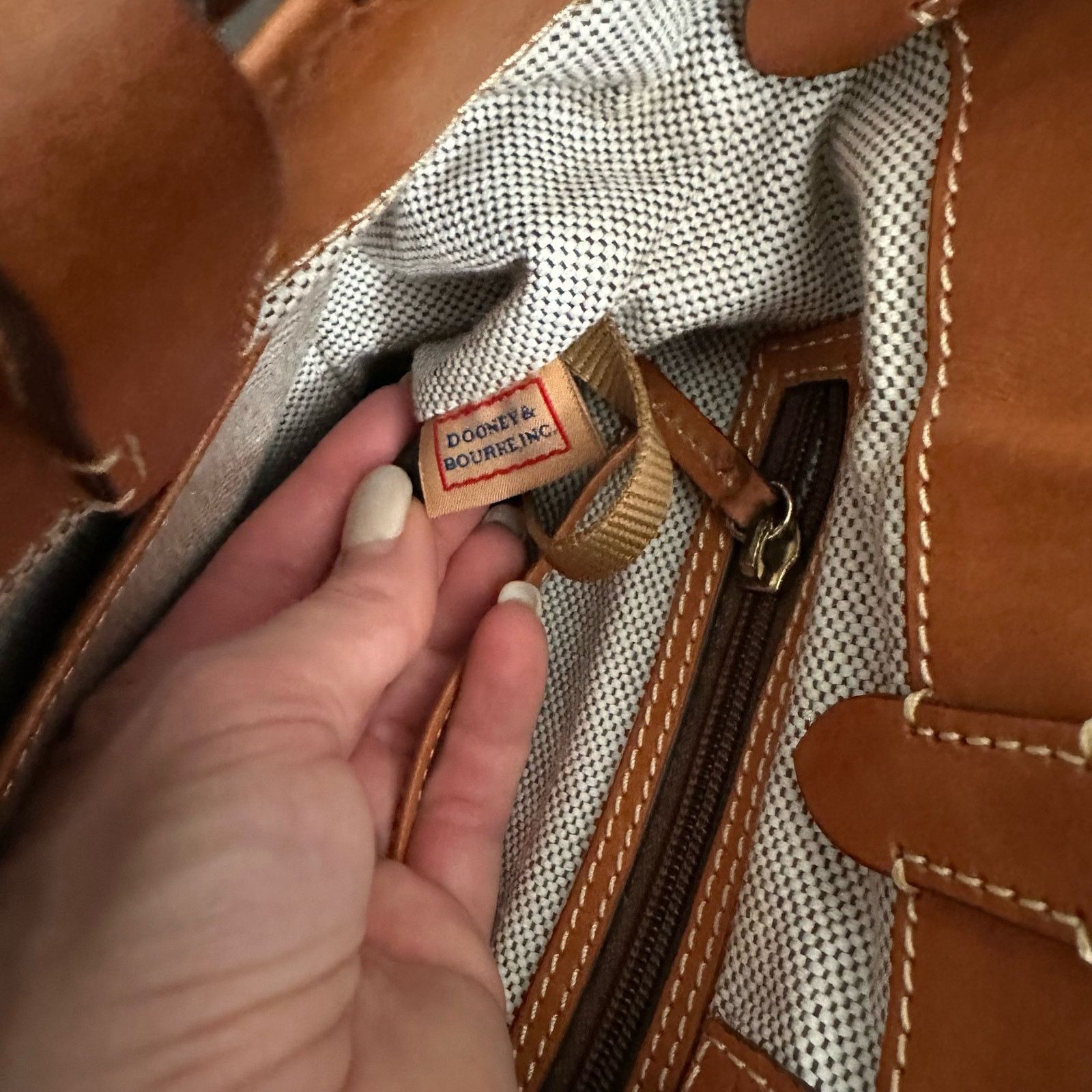 Dooney & Bourke Dooney & Bourke City Python Embossed Leather Barlow Satchel Size ONE SIZE - 8 Thumbnail