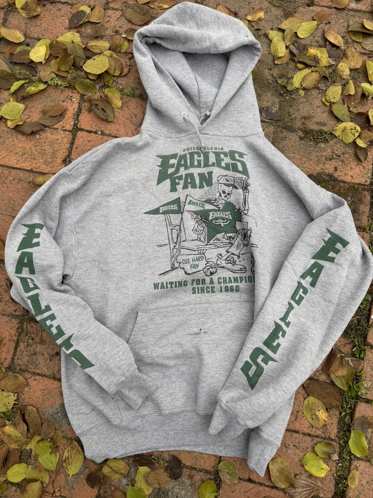 Vintage Vintage Philadelphia Eagles hoodie Size US L / EU 52-54 / 3 - 4 Thumbnail
