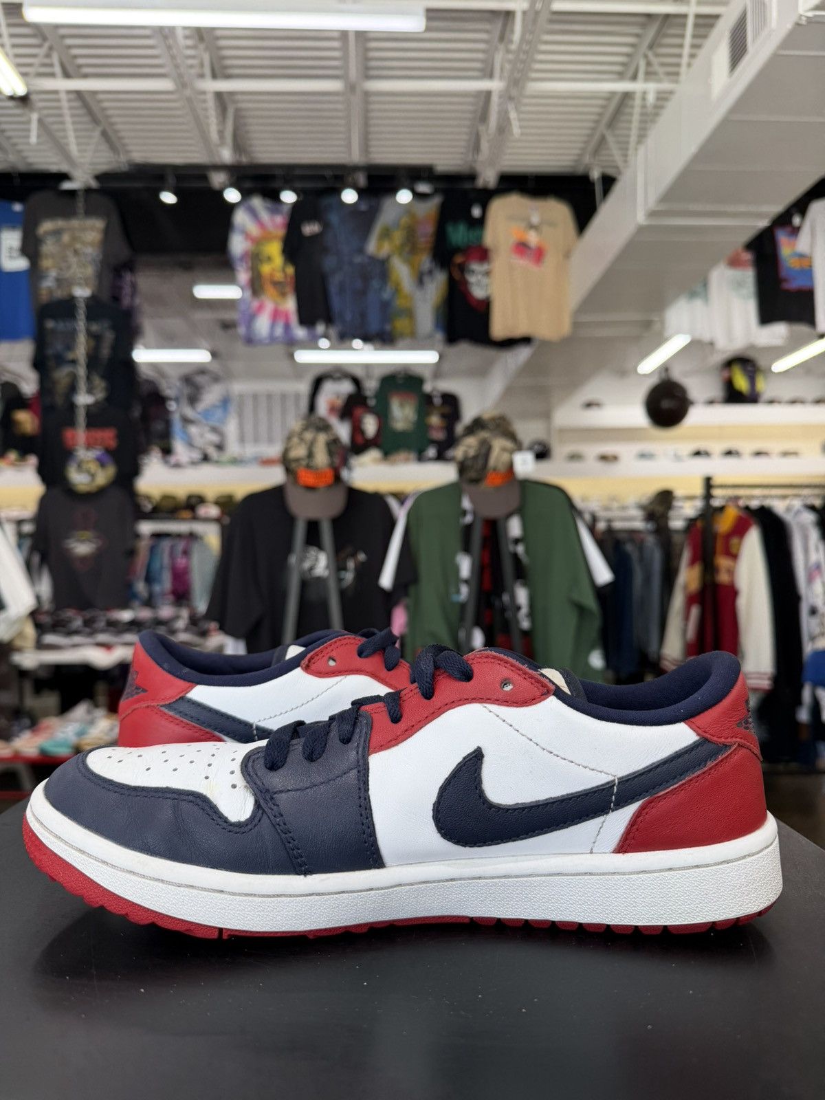 Jordan Brand Jordan 1 Low Golf USA Size 8.5 (2024) Size US 8.5 / EU 41-42 - 4 Thumbnail