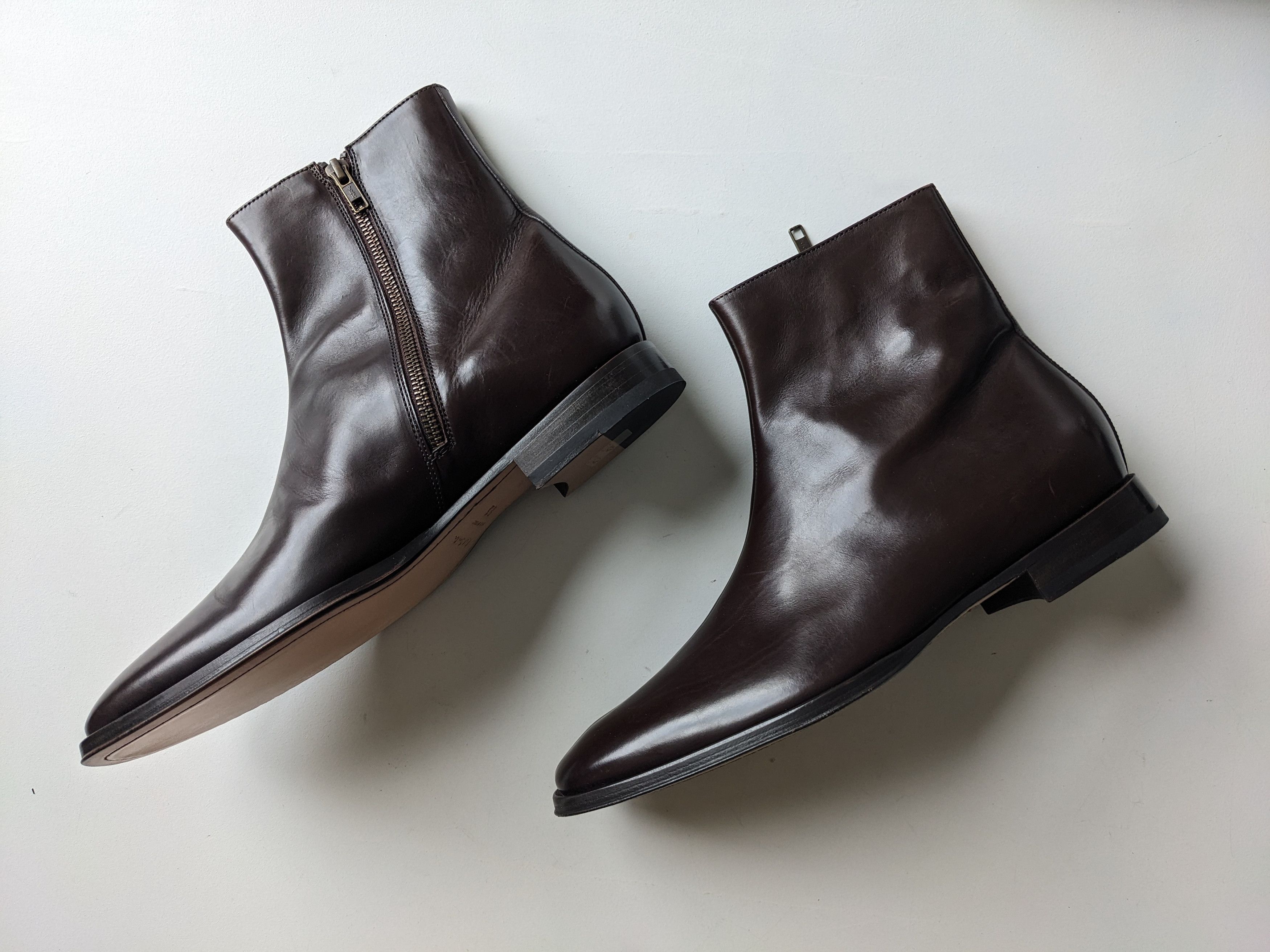 Paul Smith Paul Smith Reeves Chelsea Boots - Dark Brown Leather Size US 9.5 / EU 42-43 - 15 Thumbnail