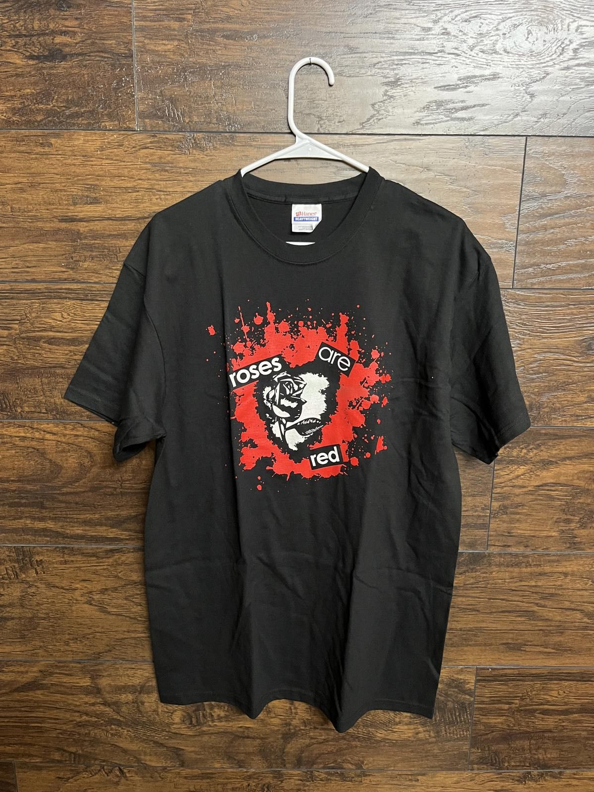 Hanes Y2K Roses Are Red Band Tee - Trustkill Records T-shirt - XL Size US XL / EU 56 / 4 - 1 Thumbnail