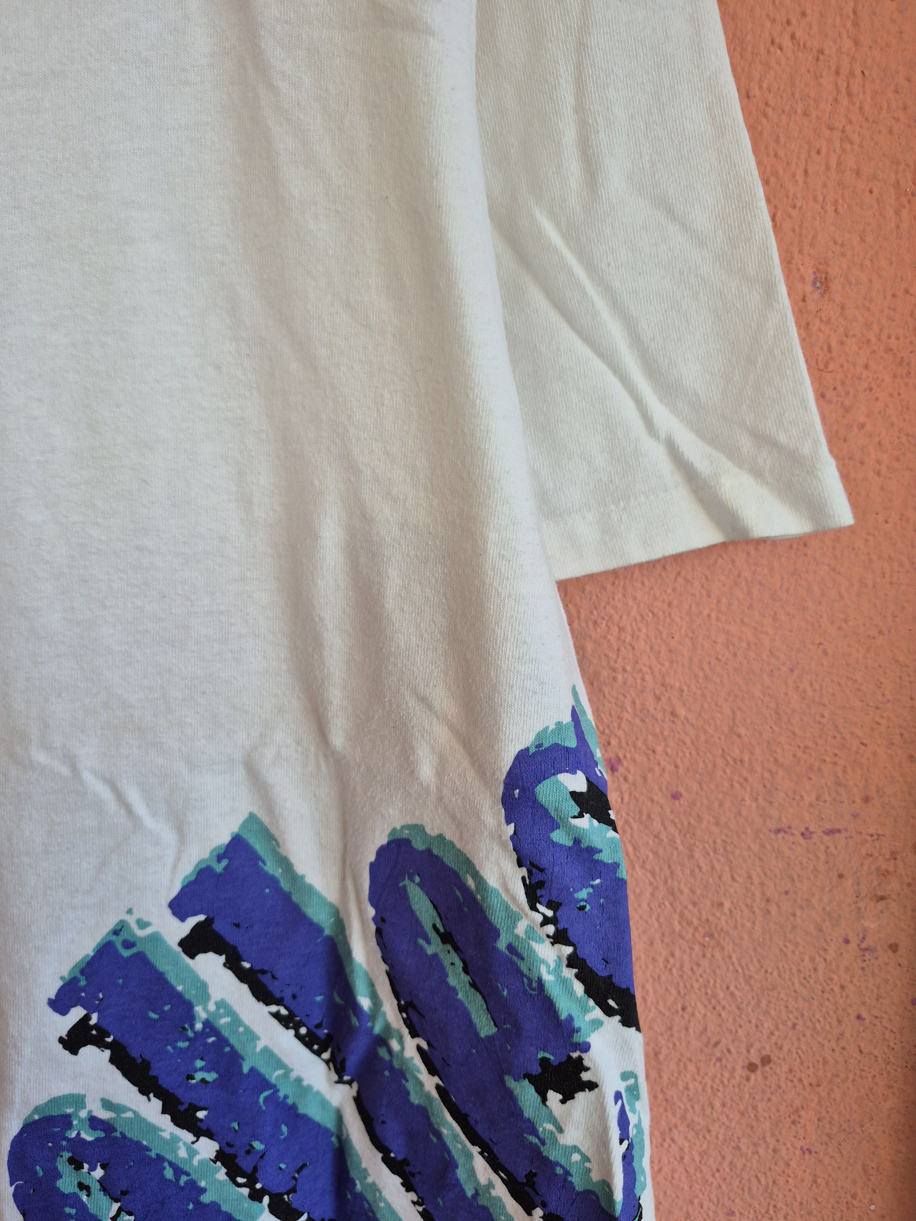 Ellesse 🔥 Vintage 90s Ellesse Side Print Big Logo Tee Size US M / EU 48-50 / 2 - 3 Thumbnail