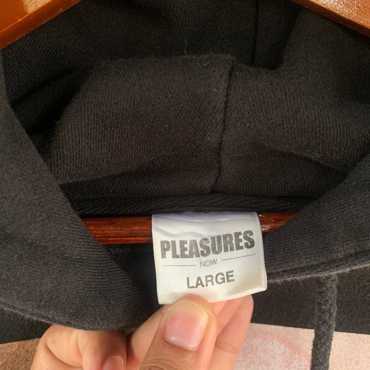 Pleasures PLEASURES Gore Big Logo Hoodie Size US L / EU 52-54 / 3 - 4 Thumbnail