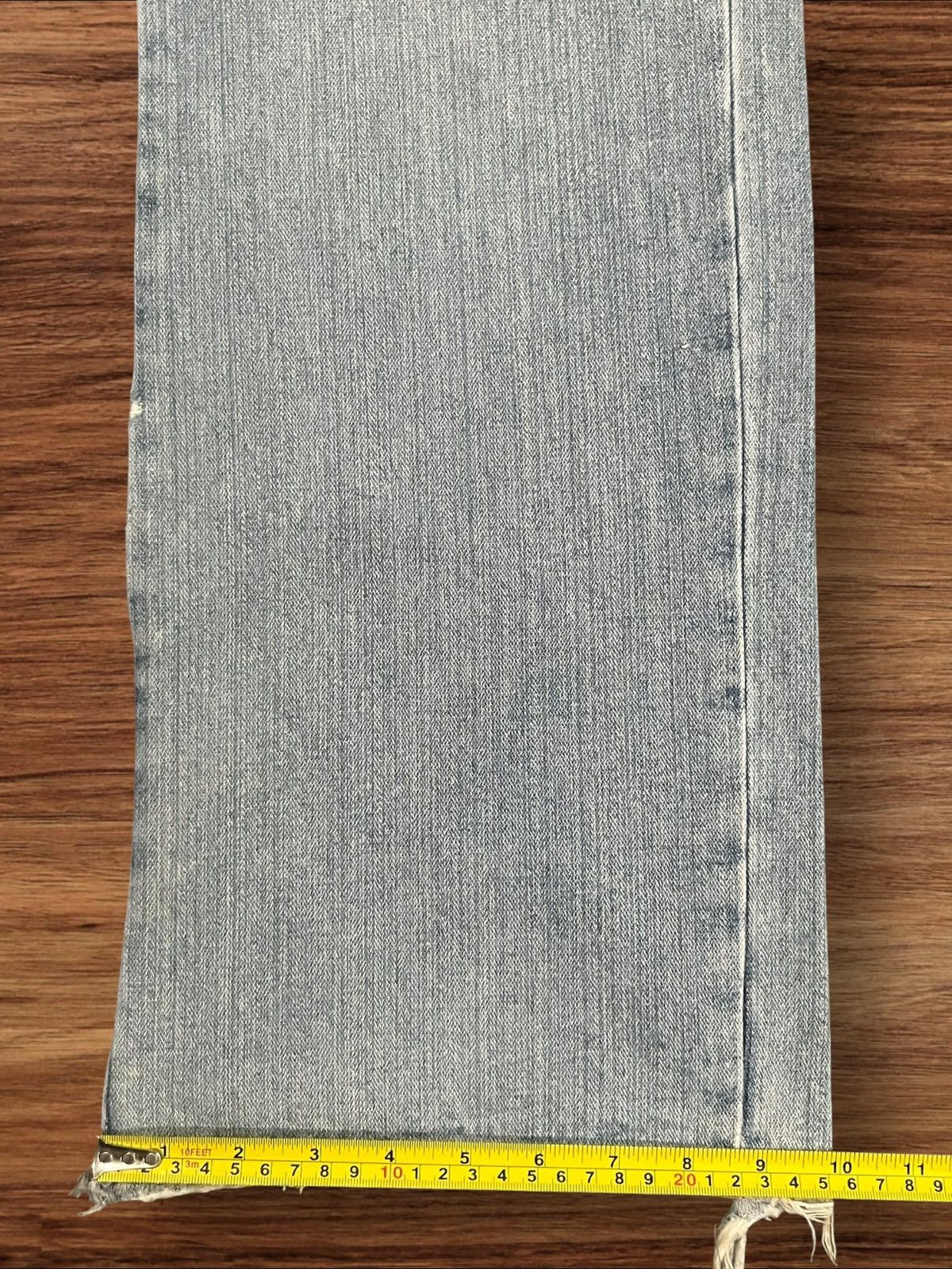 Le Grande Bleu (L.G.B.) ⚡️Sick⚡️Japanese Brand Pluvious Rhinestone Frayed Leg Jeans Size US 34 / EU 50 - 18 Thumbnail