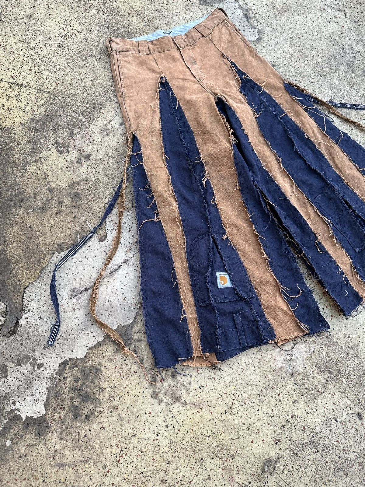Carhartt × Vintage Carhartt Custom Wide Pants Size 29" - 3 Thumbnail