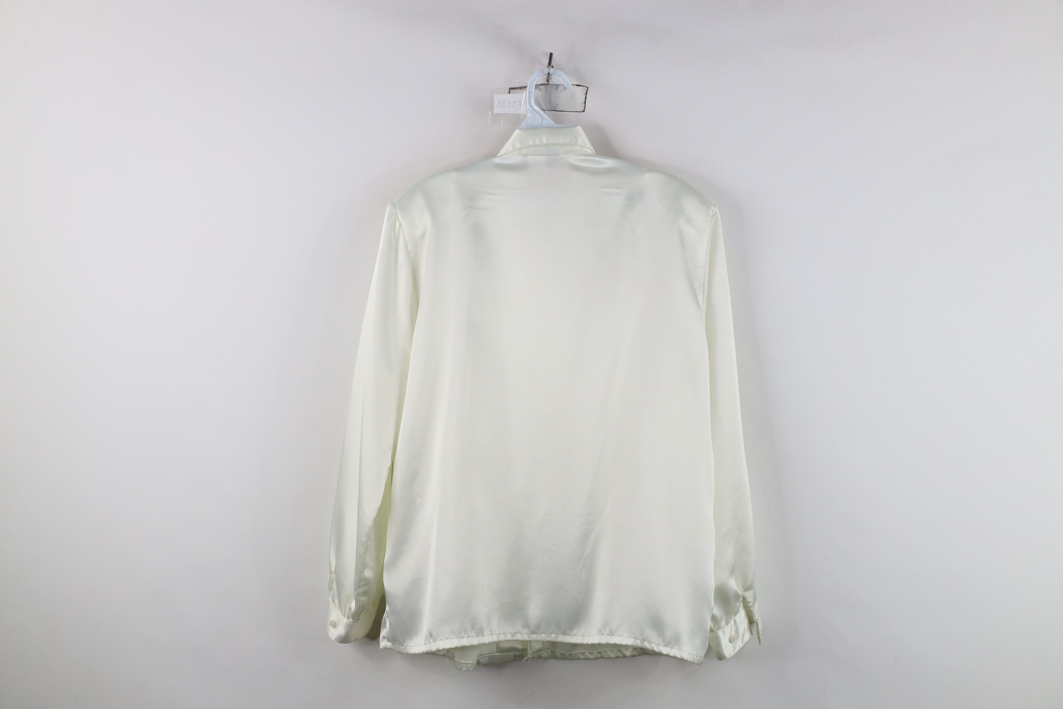 Vintage Vintage 90s Streetwear Silky Polyester Button Shirt USA Size XXL / US 16-18 / IT 52-54 - 13 Thumbnail