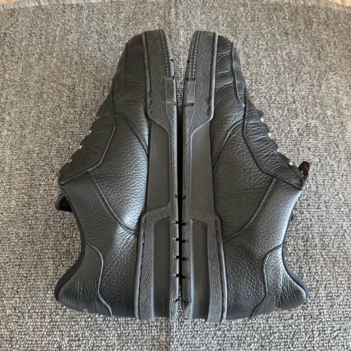 Louis Vuitton Louis Vuitton Trainer Fashion Sneakers Black and Gold -2508 Size US 6.5 / EU 39-40 - 8 Thumbnail