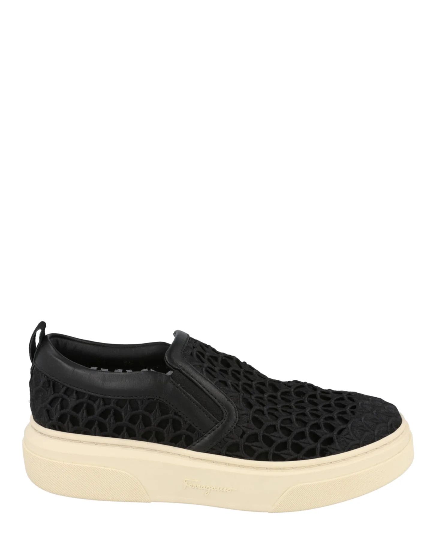 Salvatore Ferragamo o1y0426 Low-Top Sneakers in Black Size US 5.5 / IT 35.5 - 1 Thumbnail